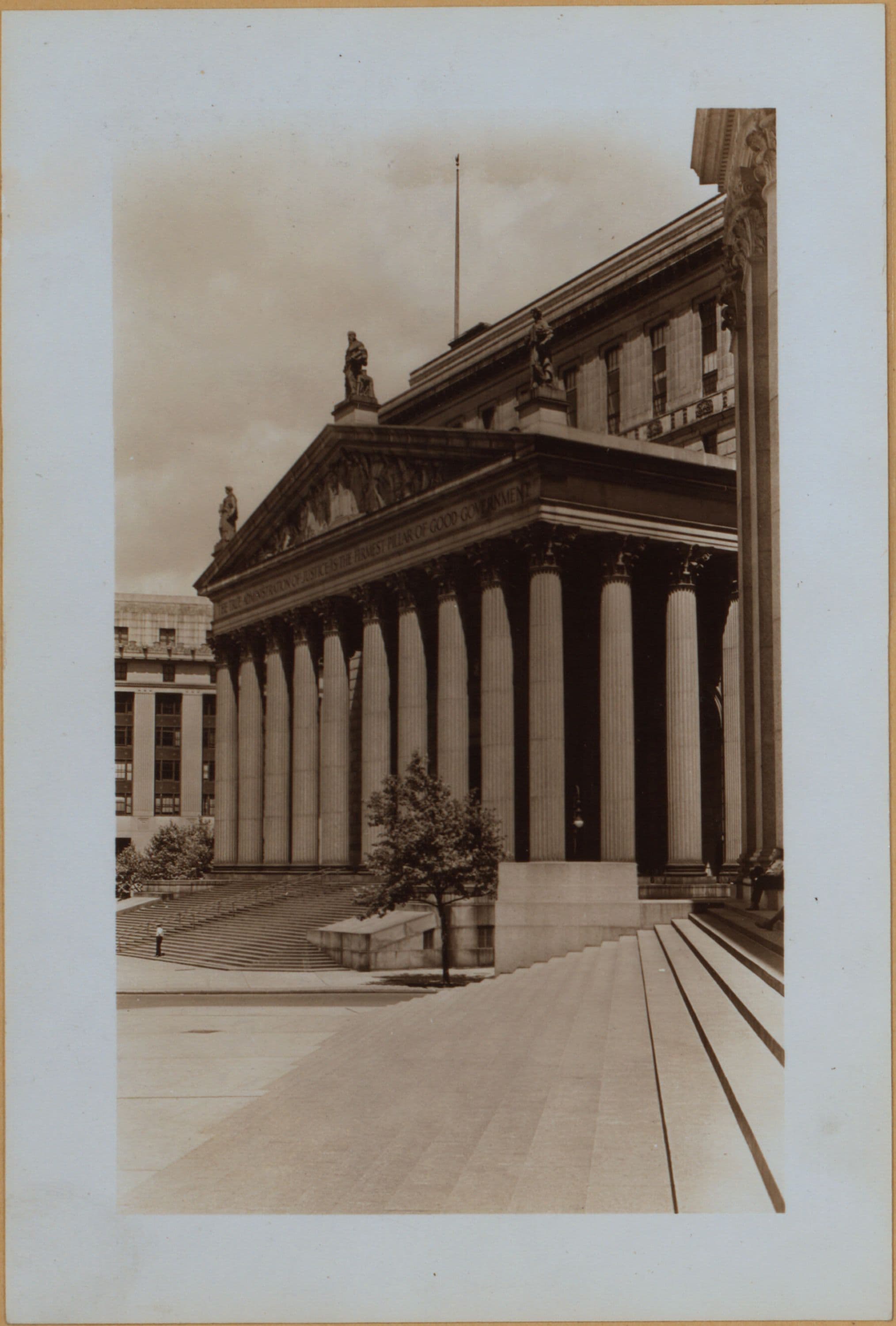 Manhattan: Centre Street - Pearl Street, 1938