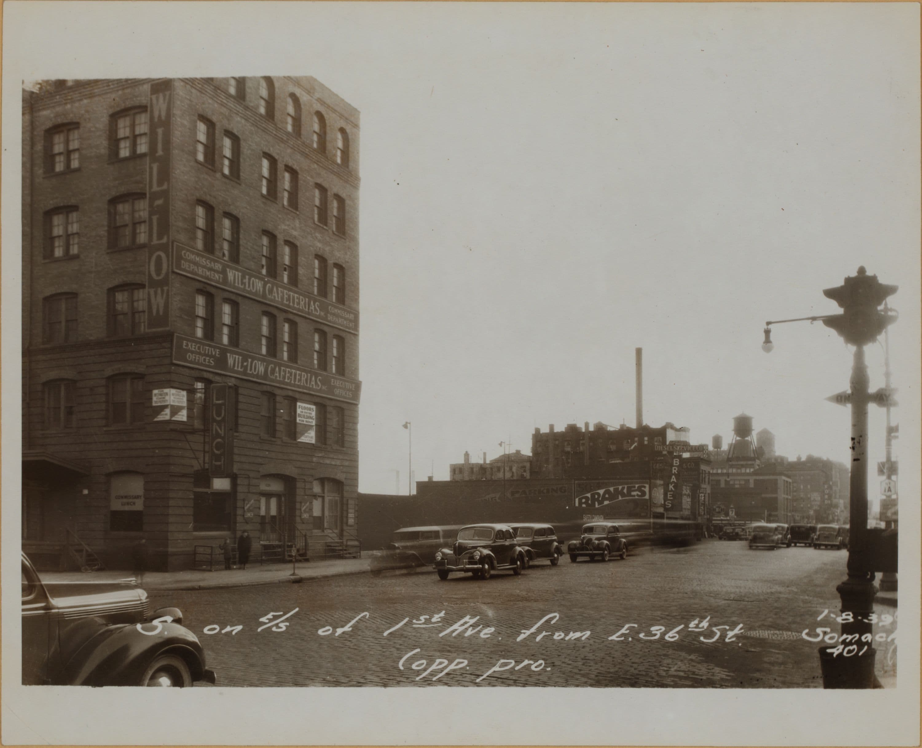 Manhattan: 1st Ave. - 36th St. E., 1939