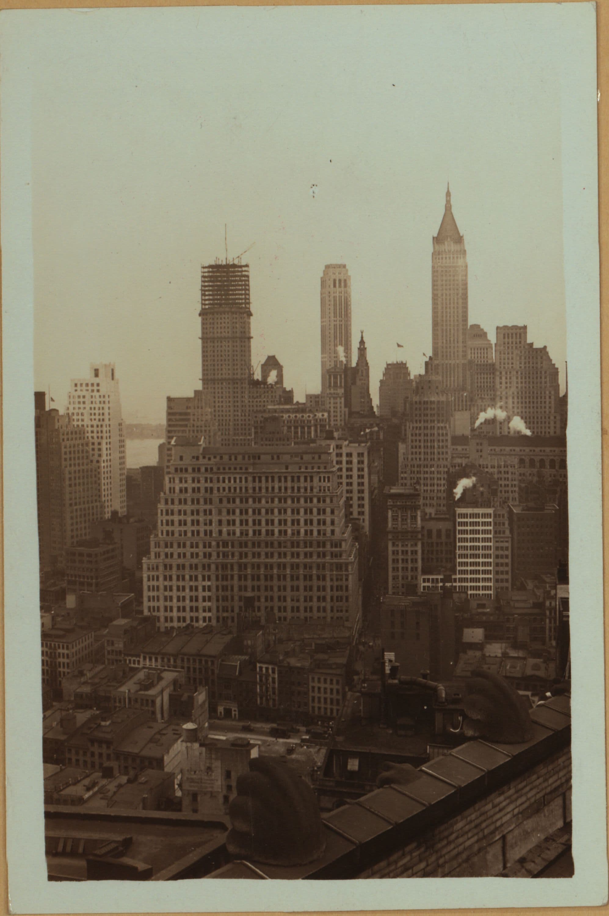 General view - Centre Street - South. [Manhattan: Park Row - Centre Street ; Municipal Building ; Bank of Manhattan ; City Bank-Farmers Trust Company ; 60 Wall Street Tower ; New York Telephone Company.]