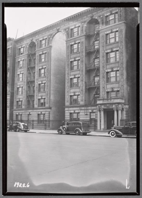Apartment building; office of S. O'Brien Payne M.D.: 237 W 142nd St-7th Av-8th Av, Manhattan