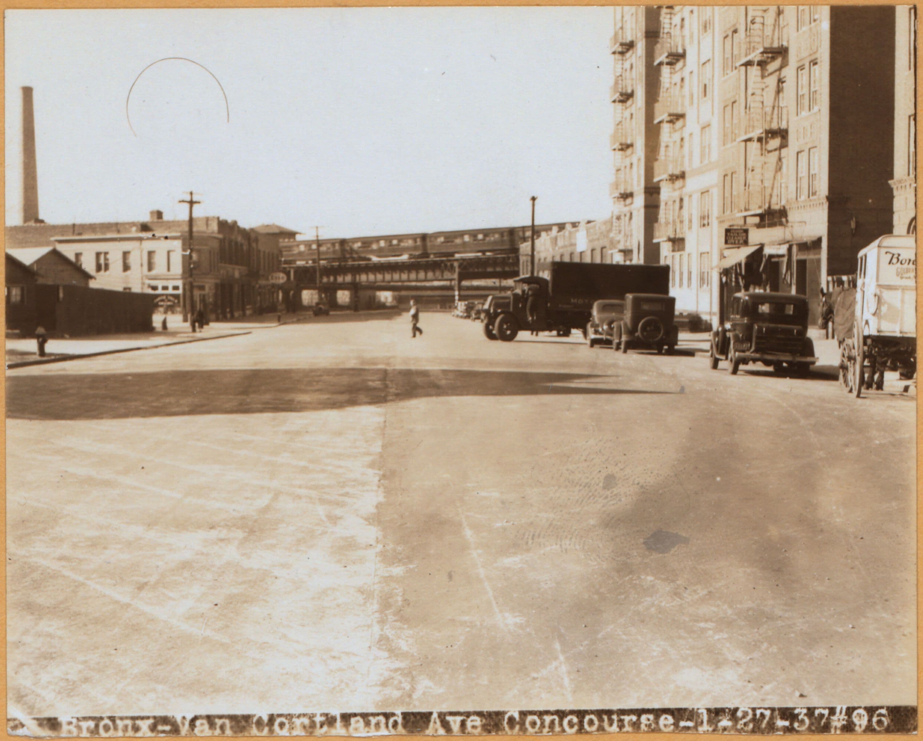 Bronx: Van Cortlandt Avenue - Grand Concourse, 1937