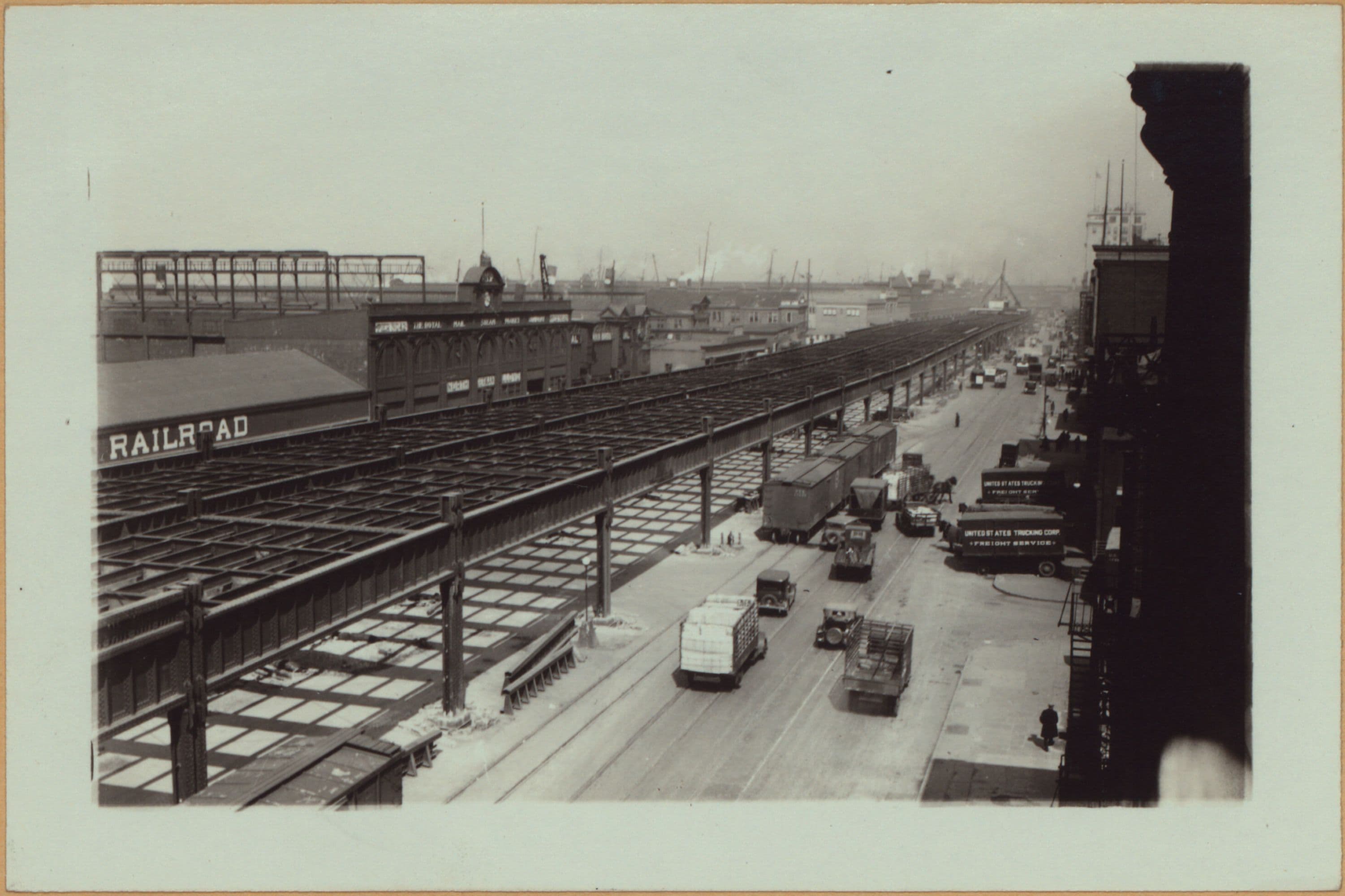 Manhattan: West Street - Clarkson Street, 1929