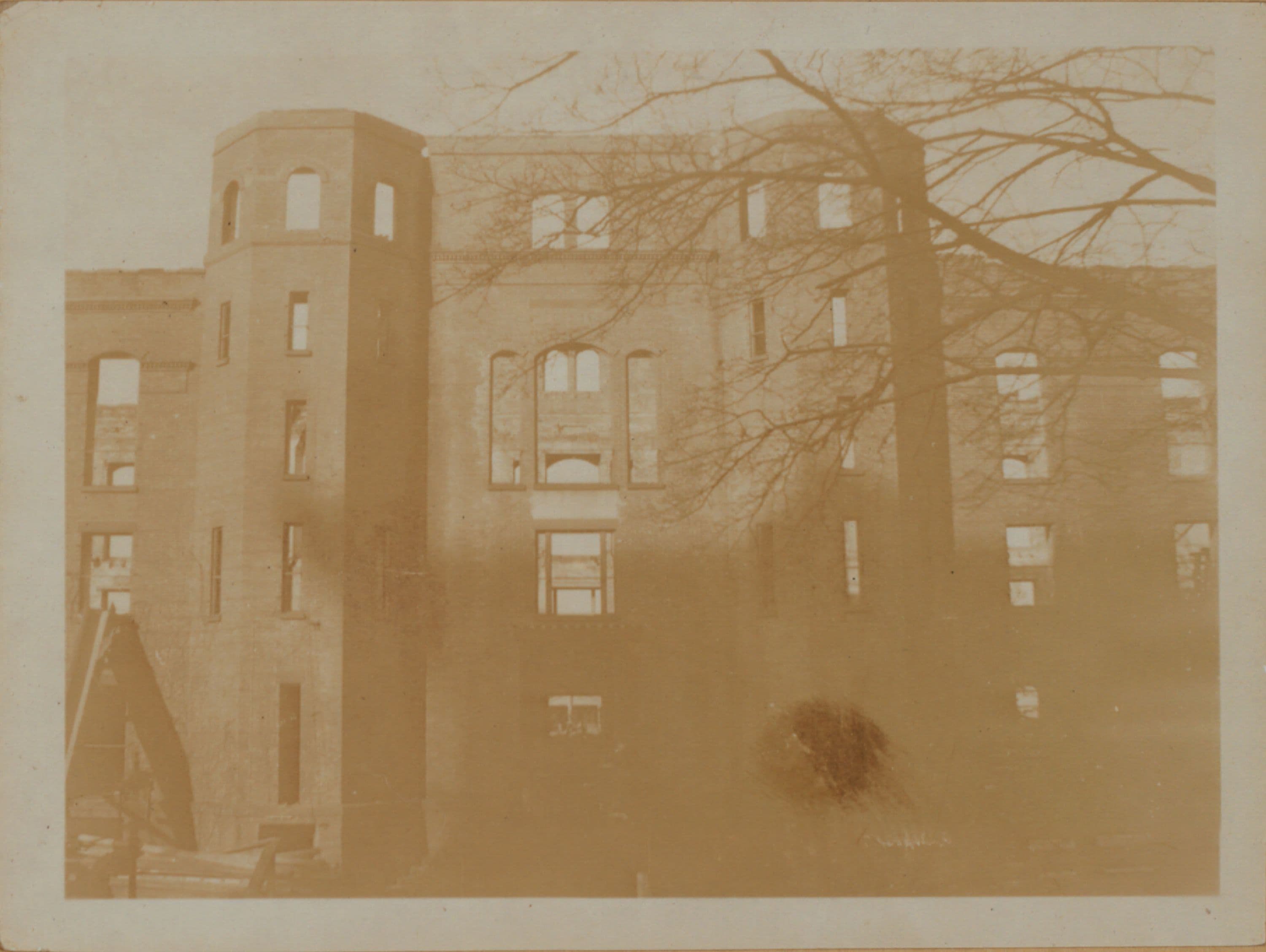 Manhattan: Central Park - [View of the Arsenal Building.]