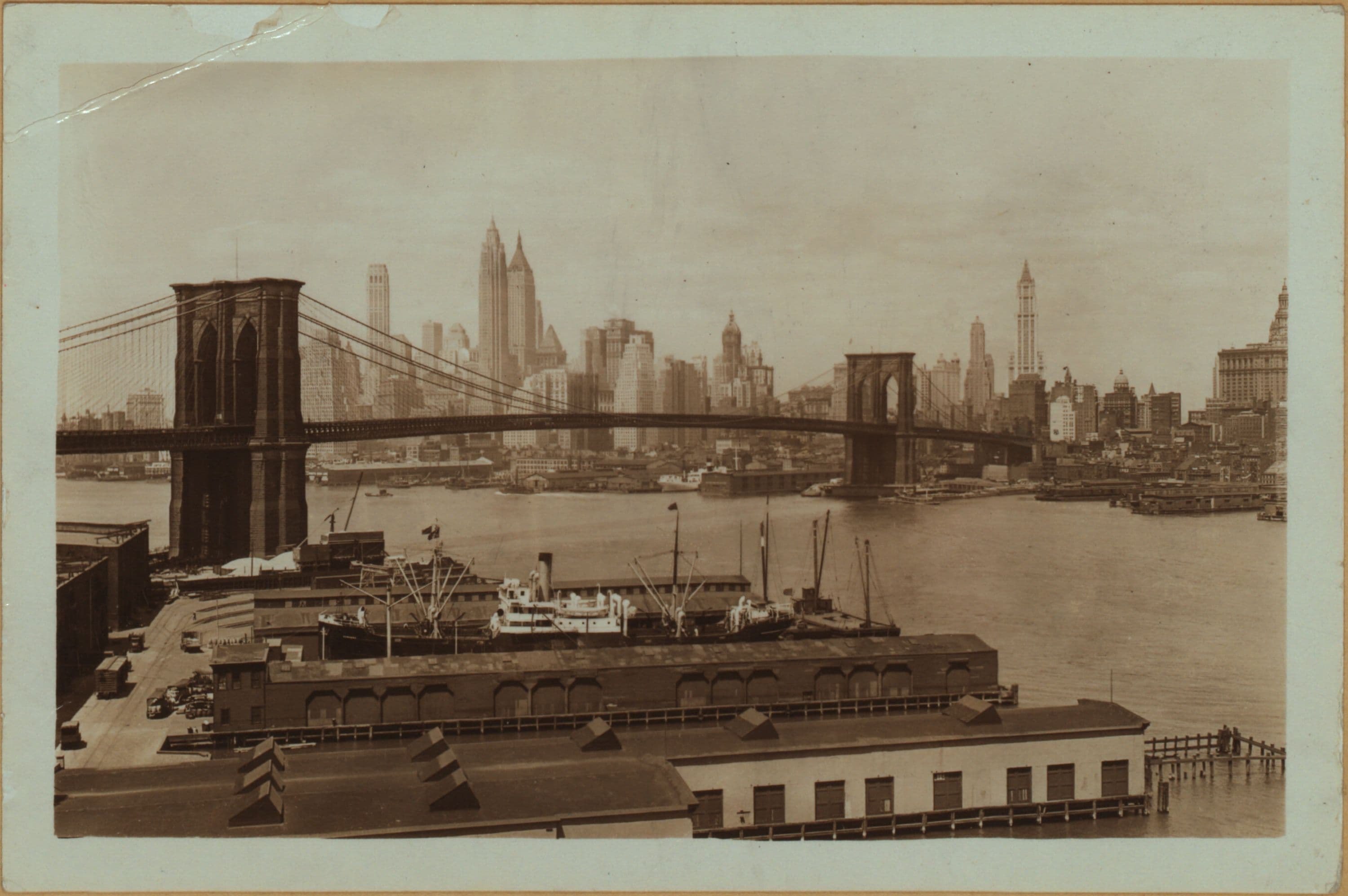 Bridges - Brooklyn Bridge - Manhattan Bridge - [New York Steam Corporation.], 1932–1934