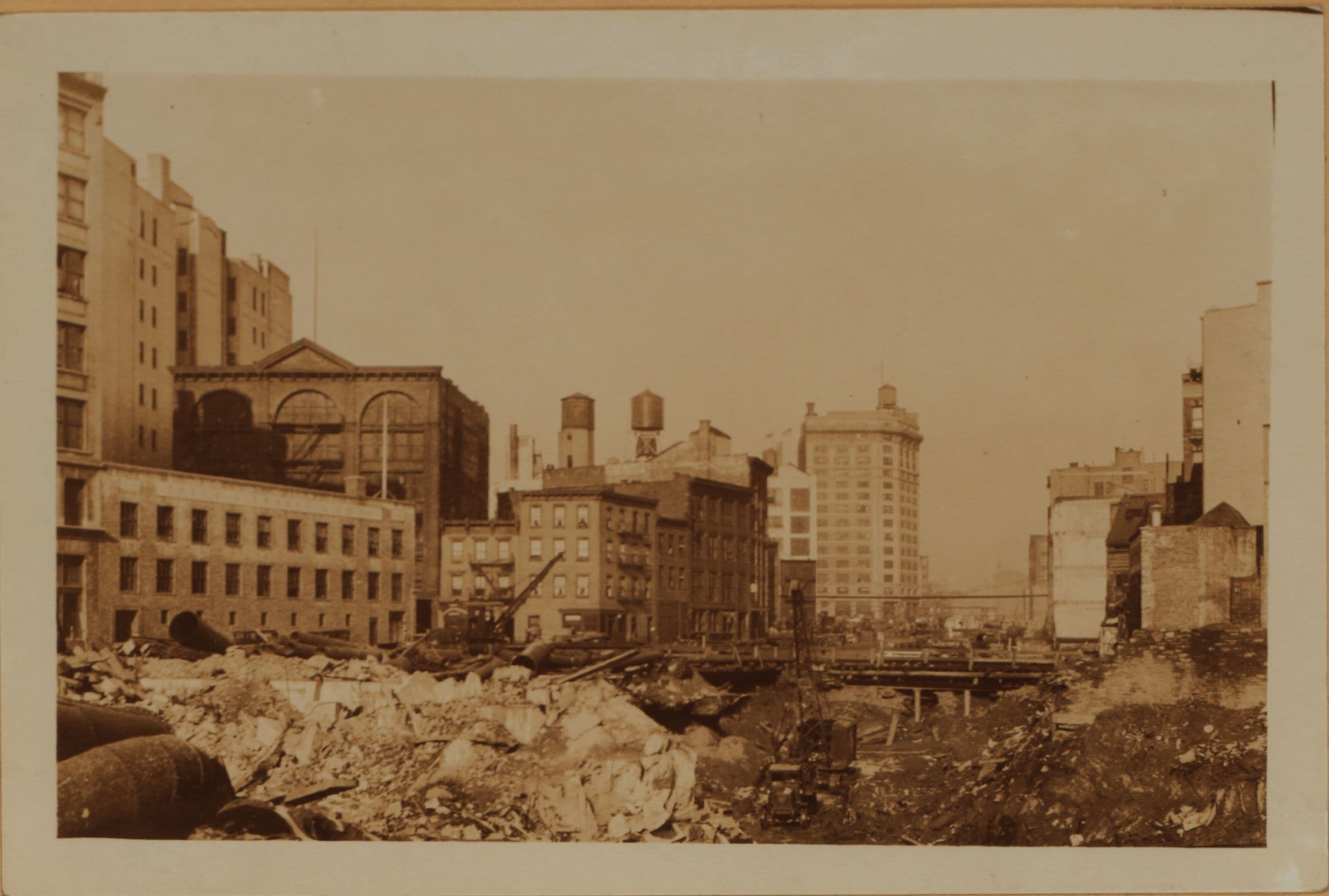 Manhattan : 6th Avenue Extension - North Canal Street., 1927–1929