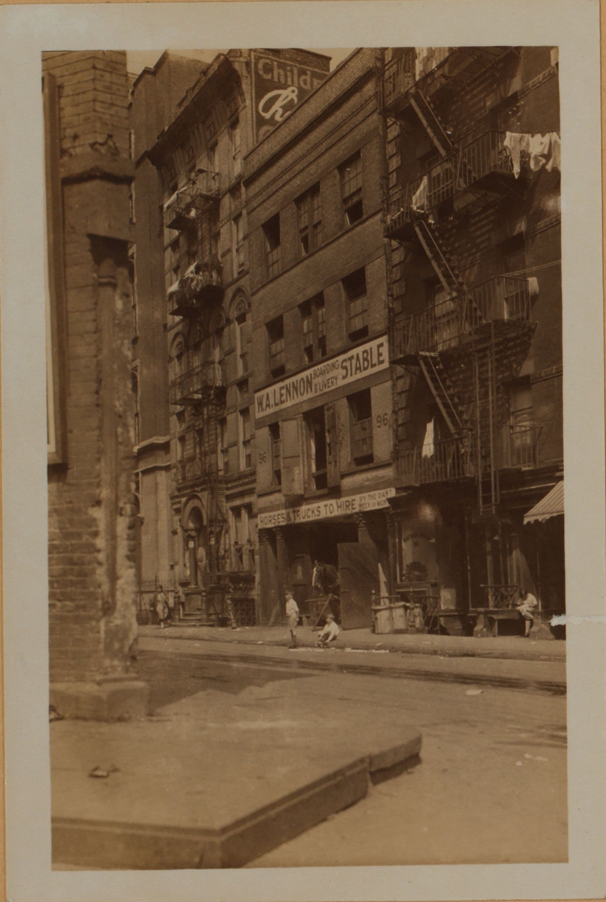 Manhattan: James Street - Cherry Street, 1927