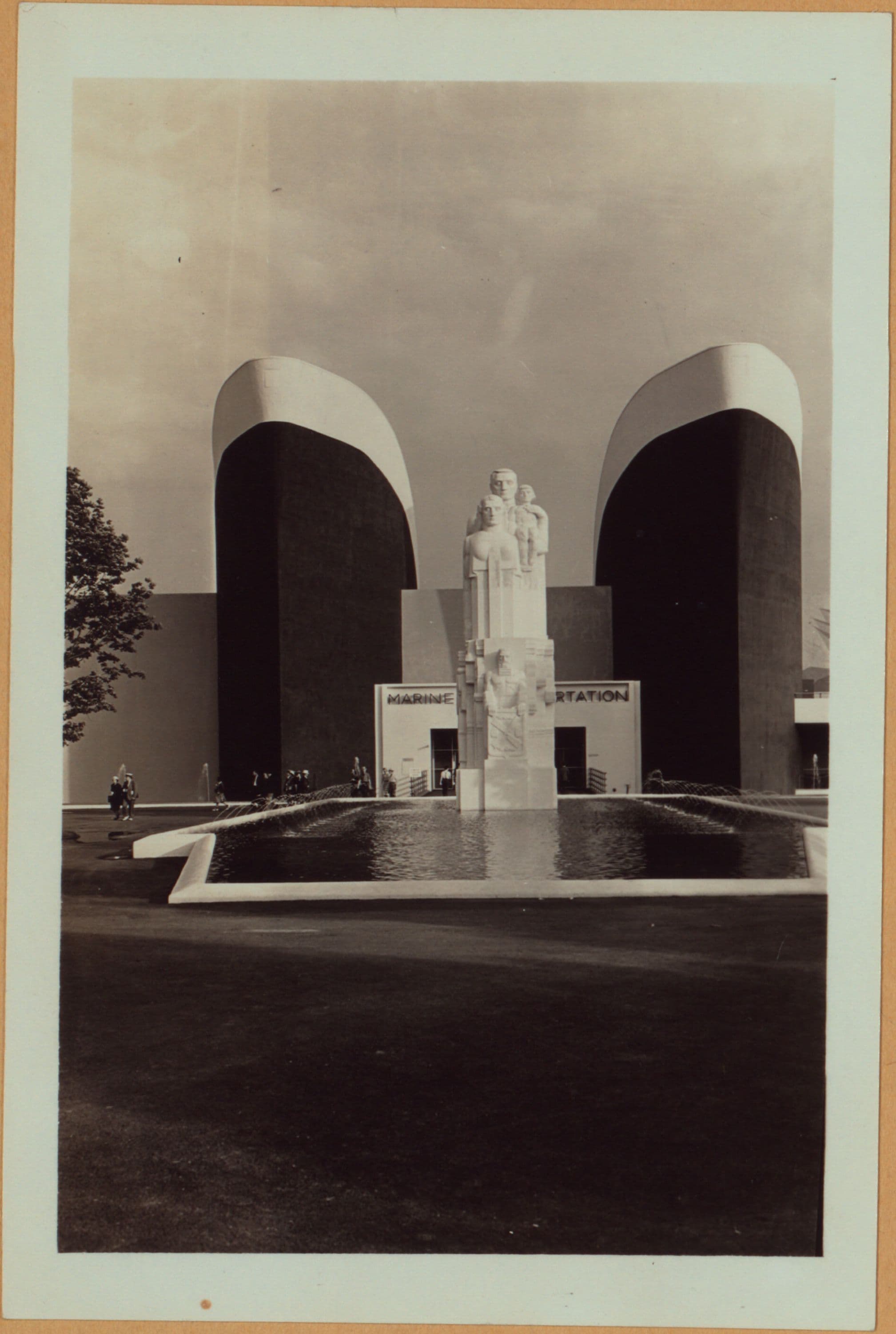 Queens: Flushing Meadow Park - New York World's Fair of 1939-40 - [Maritime Agency building.]