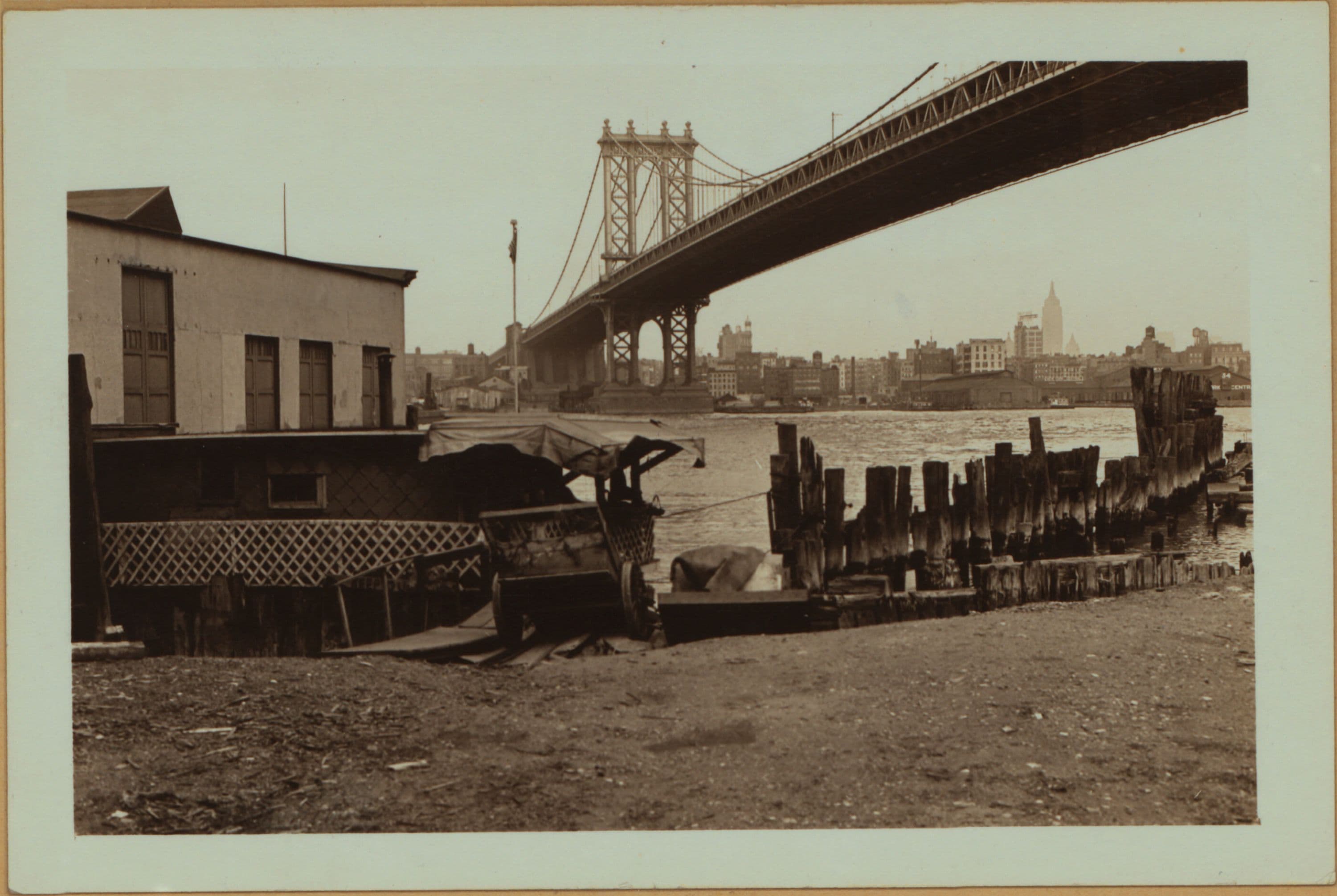 Bridges - Manhattan Bridge - [Brooklyn side.]