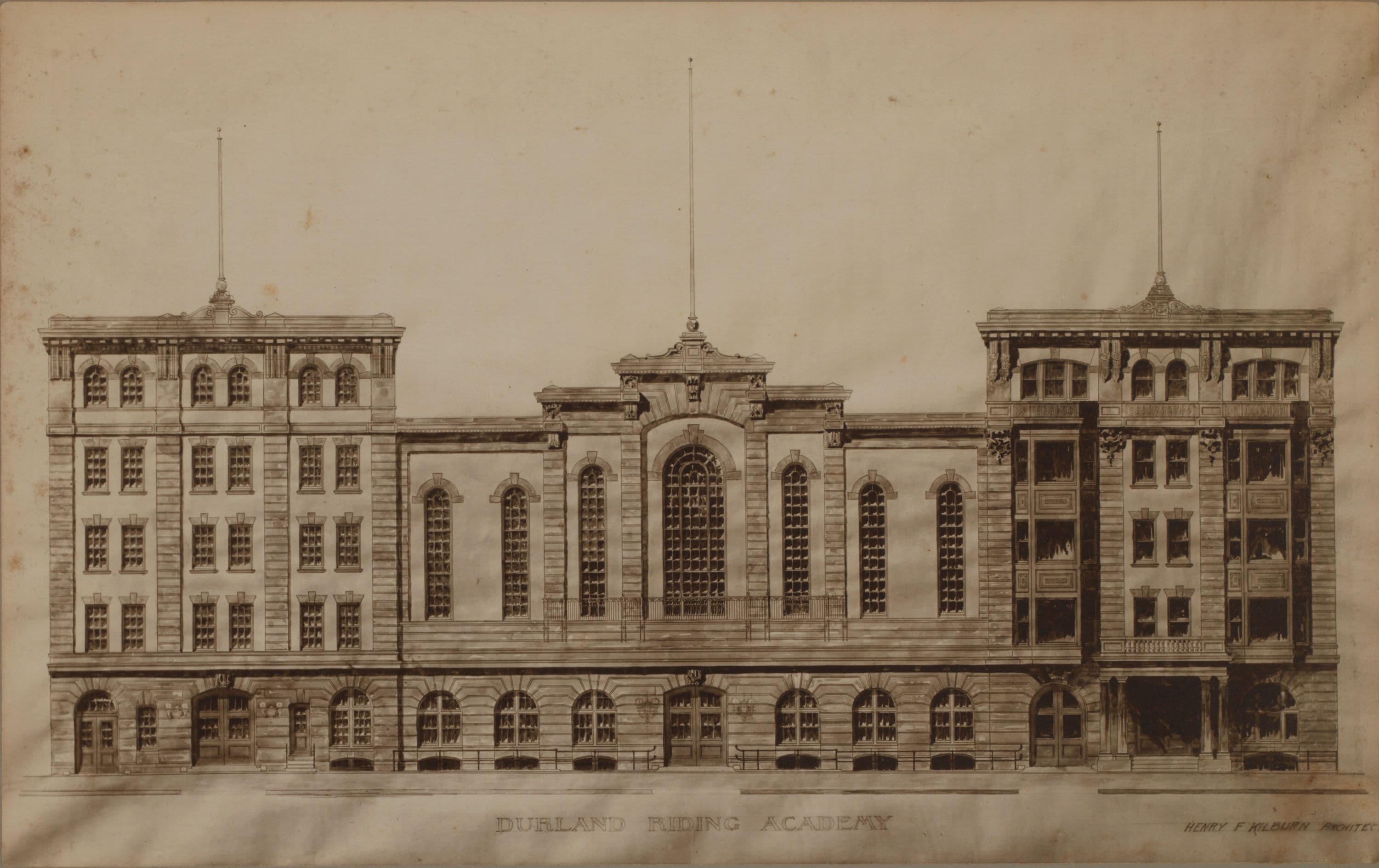 Manhattan: Columbus Circle - [Durland's Riding Academy.]