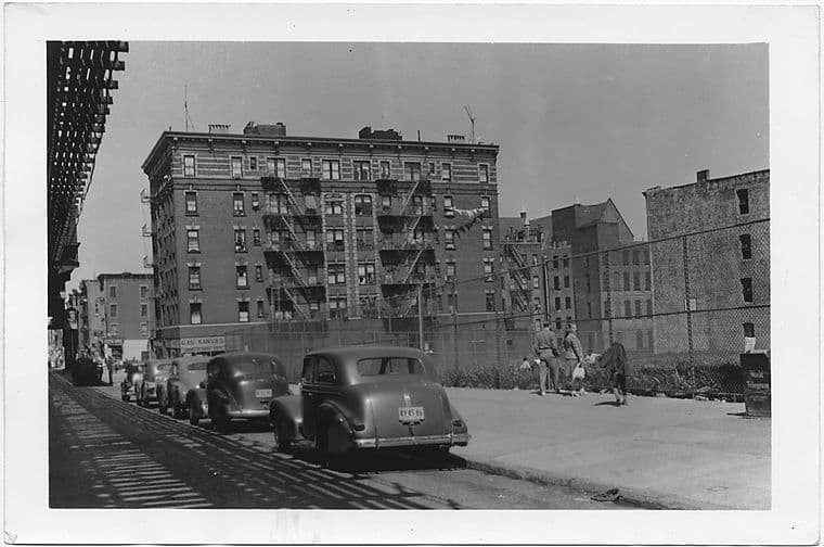 3rd Avenue at 97th Street and , East side to North, Manhattan, 1941-08-13