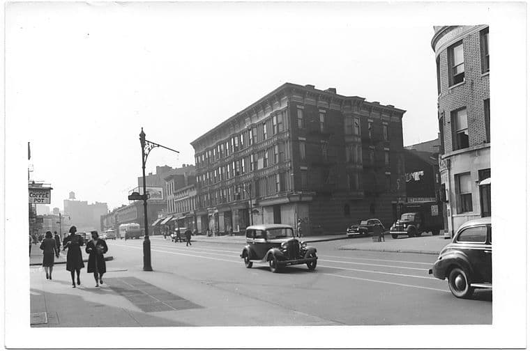 Fulton Street at Waverly Avenue, to West, Brooklyn, 1942-05-13