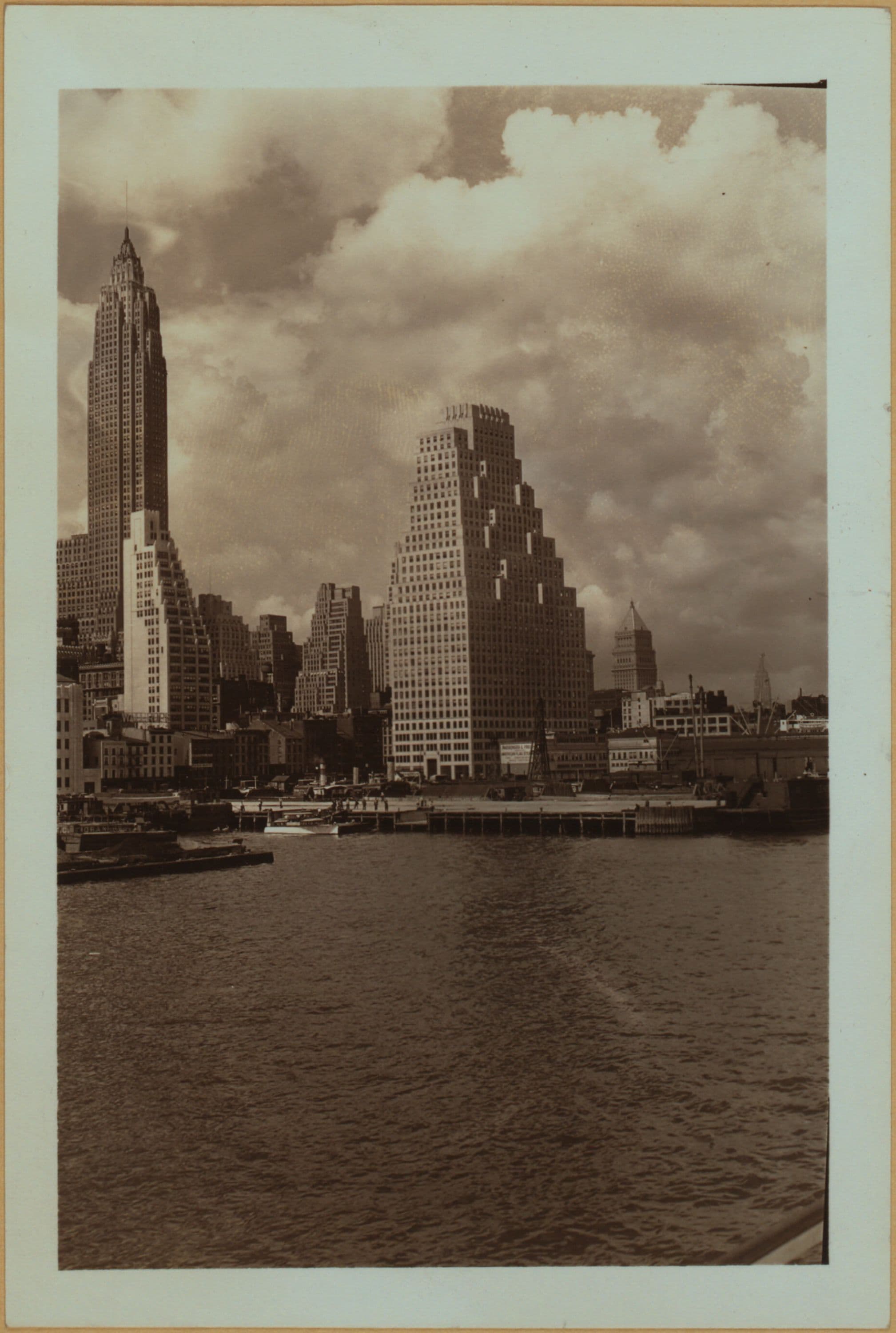 General view - Lower Manhattan - [Wall Street.]