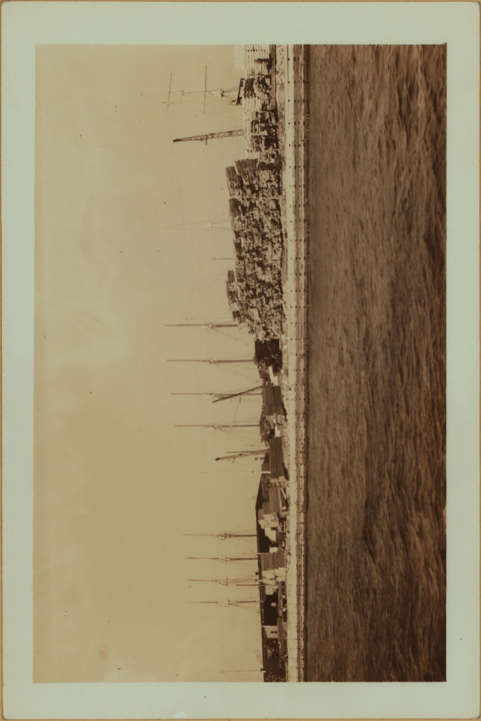 Erie Basin - Brooklyn - Between Columbia Street and Upper Bay - [W. S. Webb and Son lumber yard.]