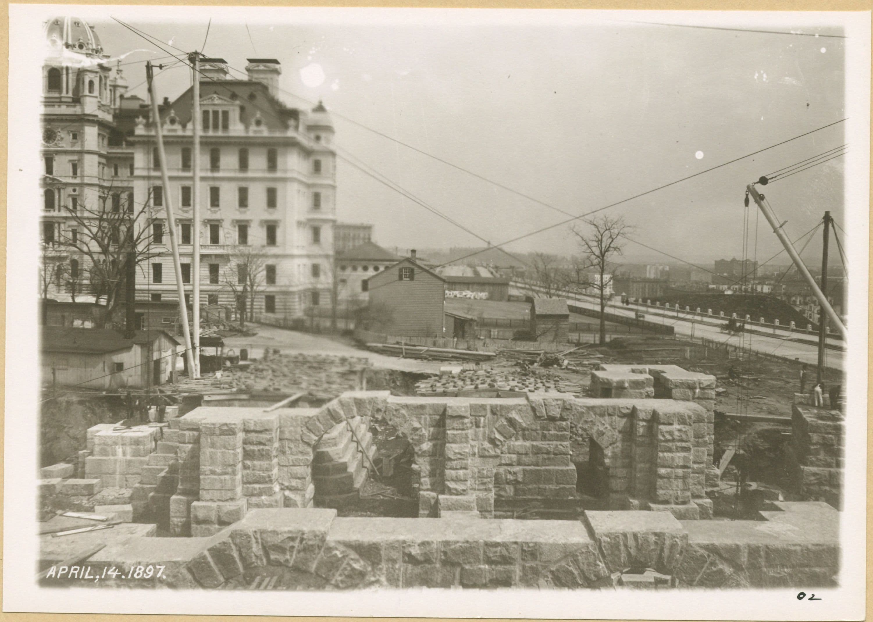 Manhattan: Amsterdam Avenue - Cathedral Parkway, 1897