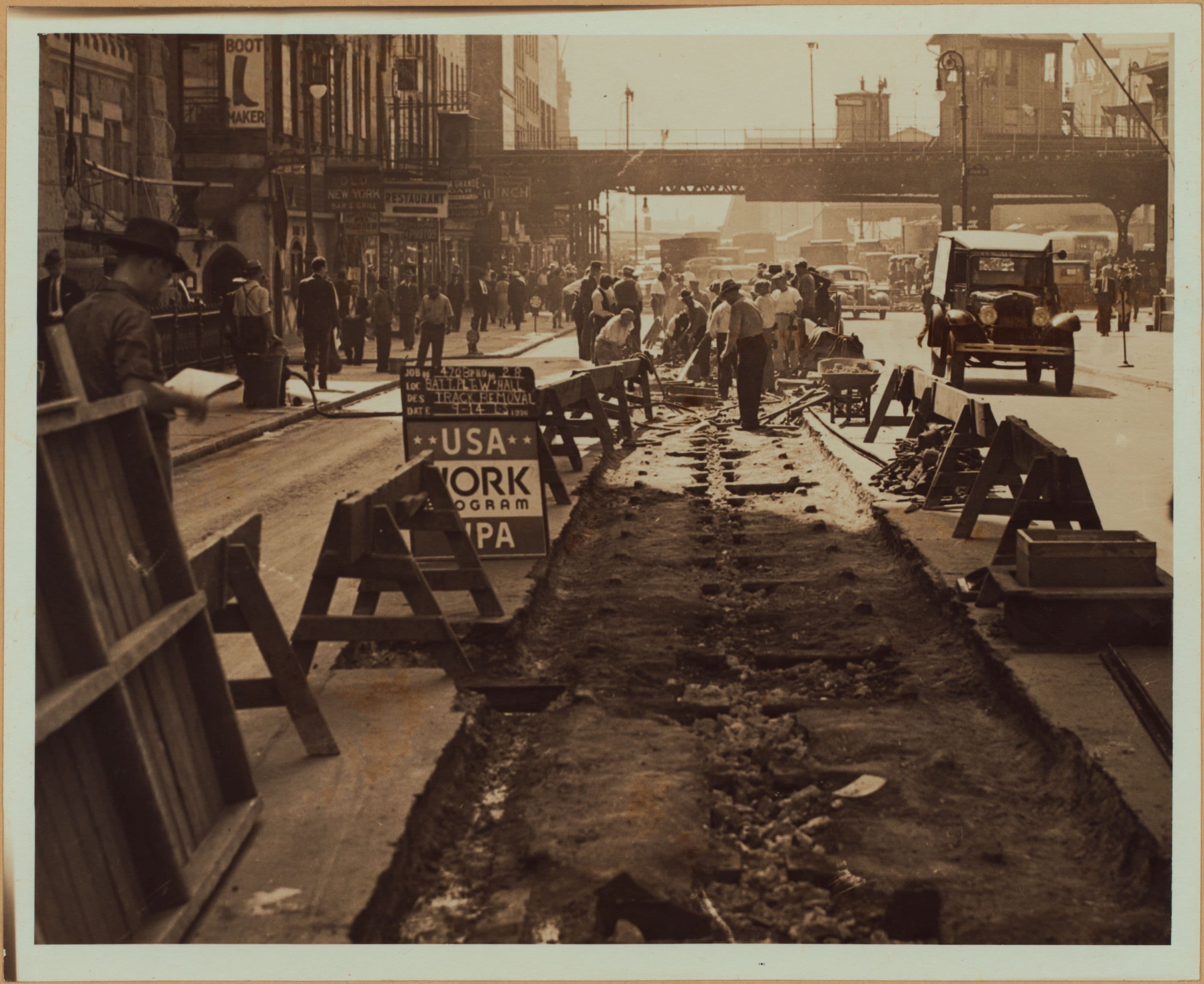 Manhattan: Whitehall Street - Water Street