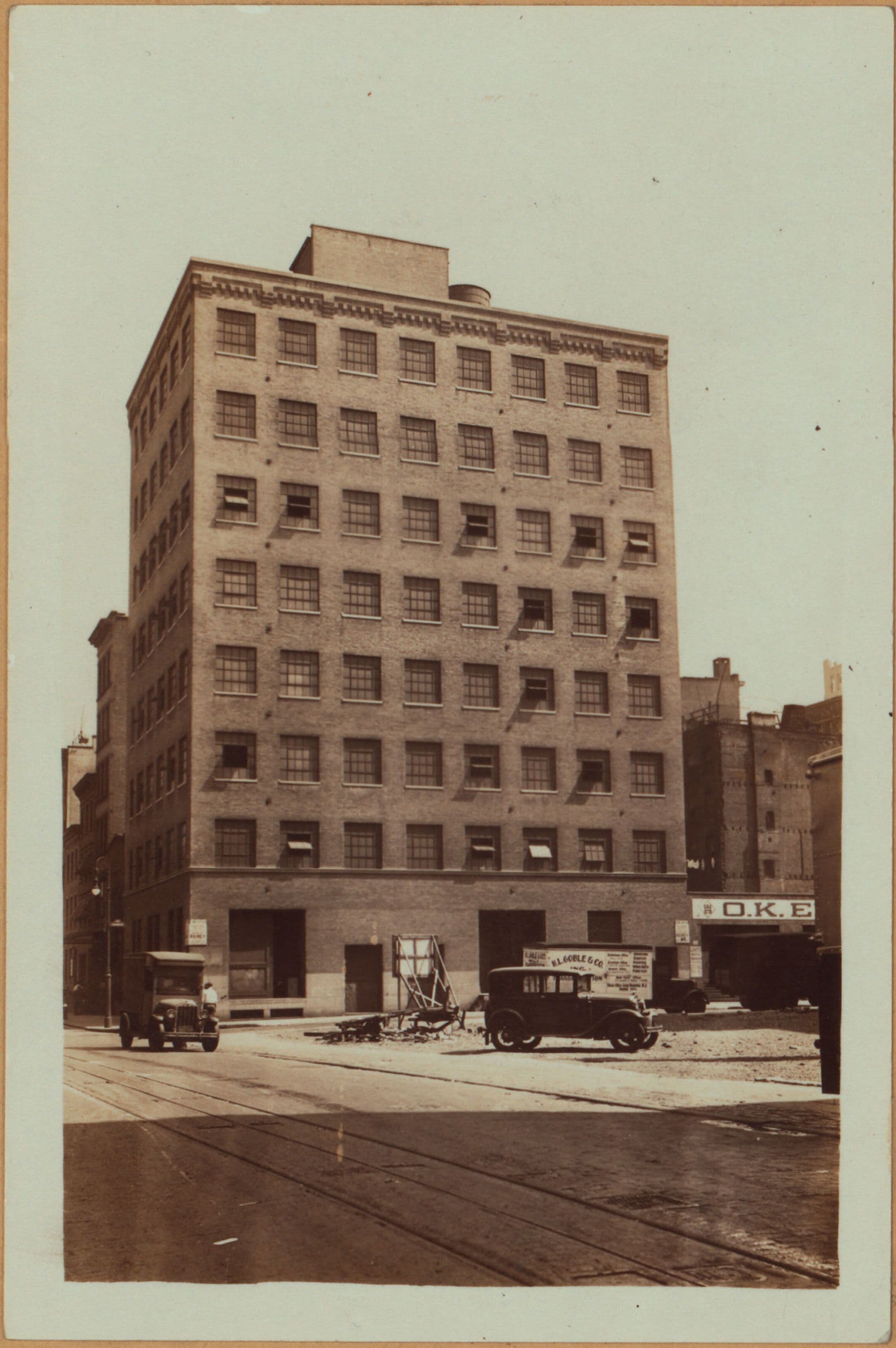 Manhattan: Washington Street - Vestry Street, 1932