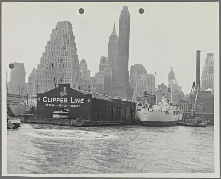 Clipper Line at Pier 15, East River]