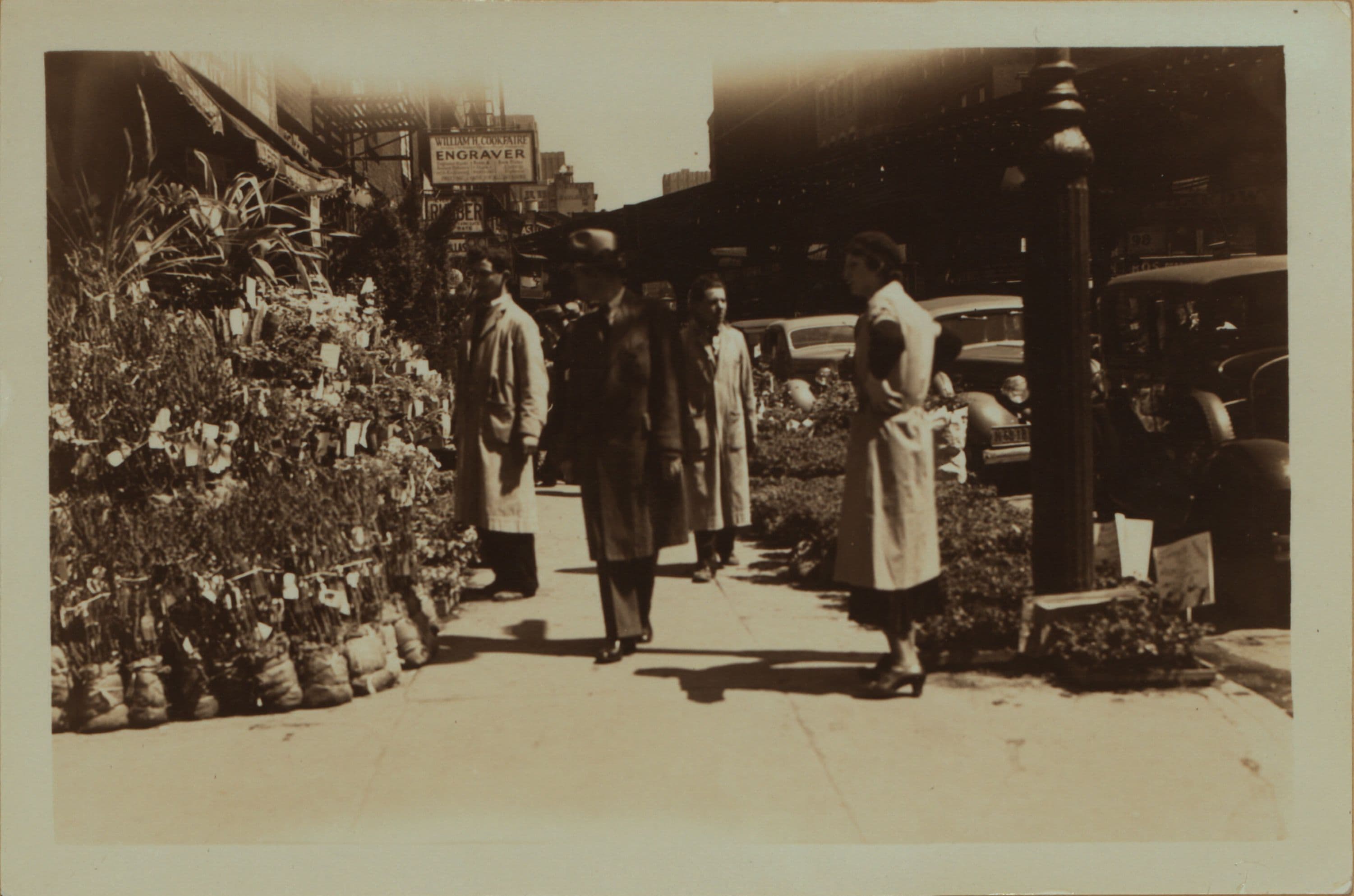 Occupations - Peddlers - Flowers.