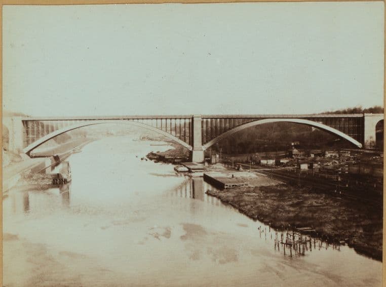 Bridges - Washington Bridge - [Harlem River (North) - Harlem Bridge.]