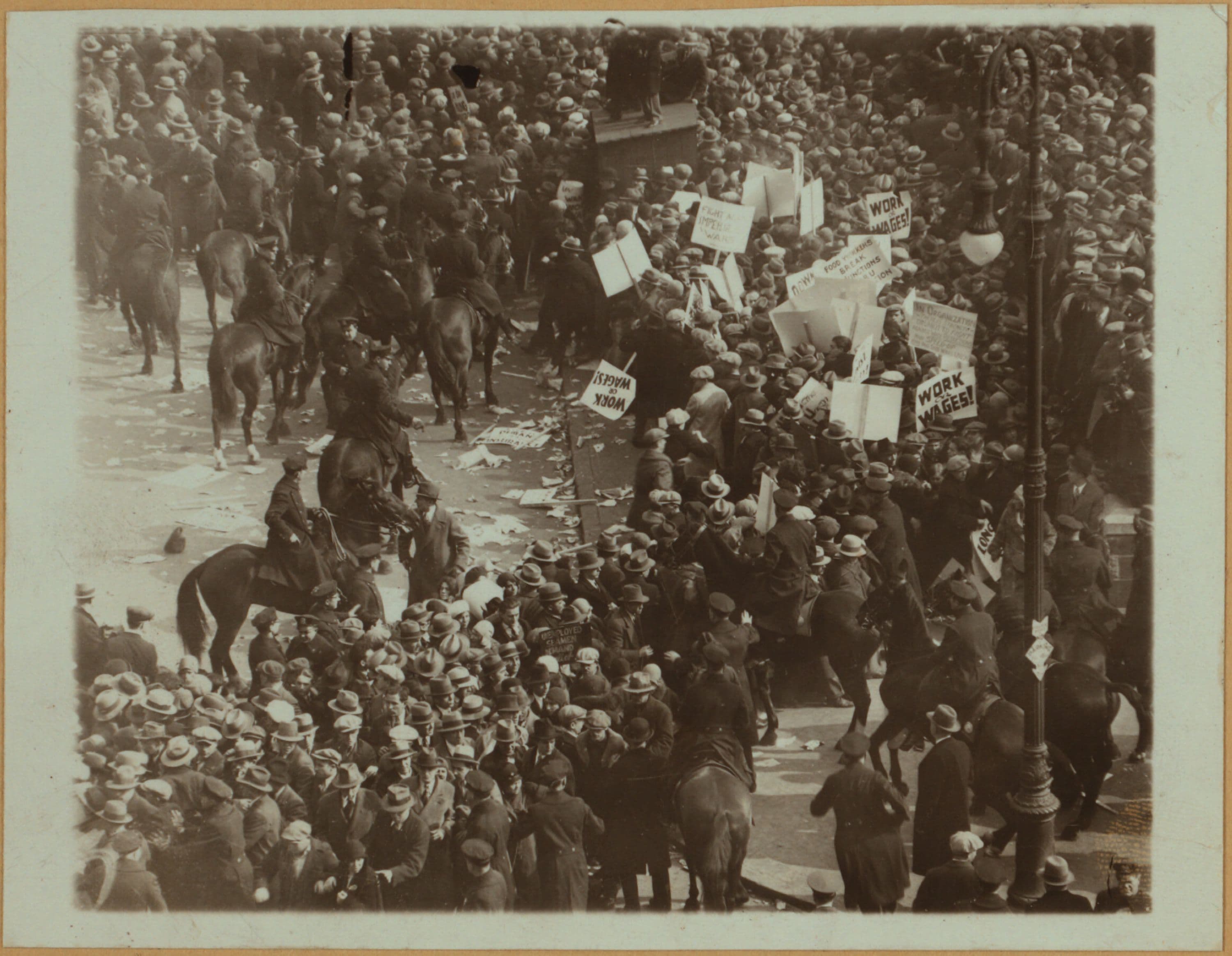 Strikes and demonstrations - [Union Square demonstration.]