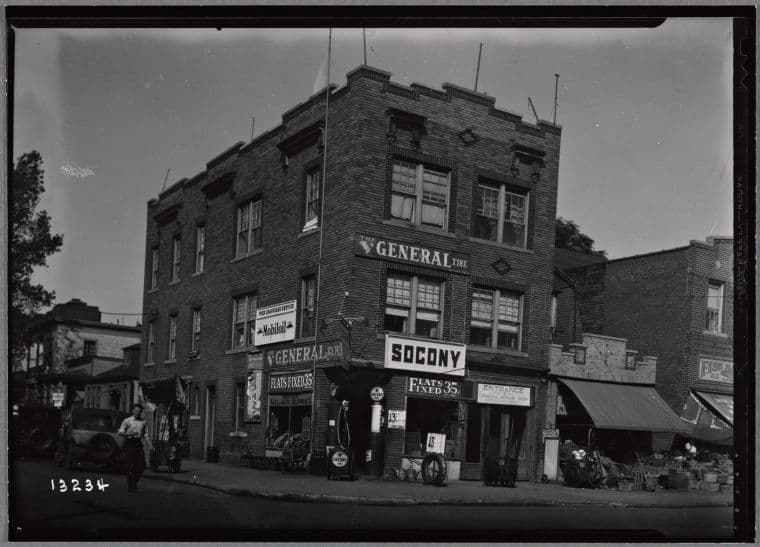 General Tire; A. Fellig Fish Market: 3221 Mermaid Av - W 32nd St, Brooklyn