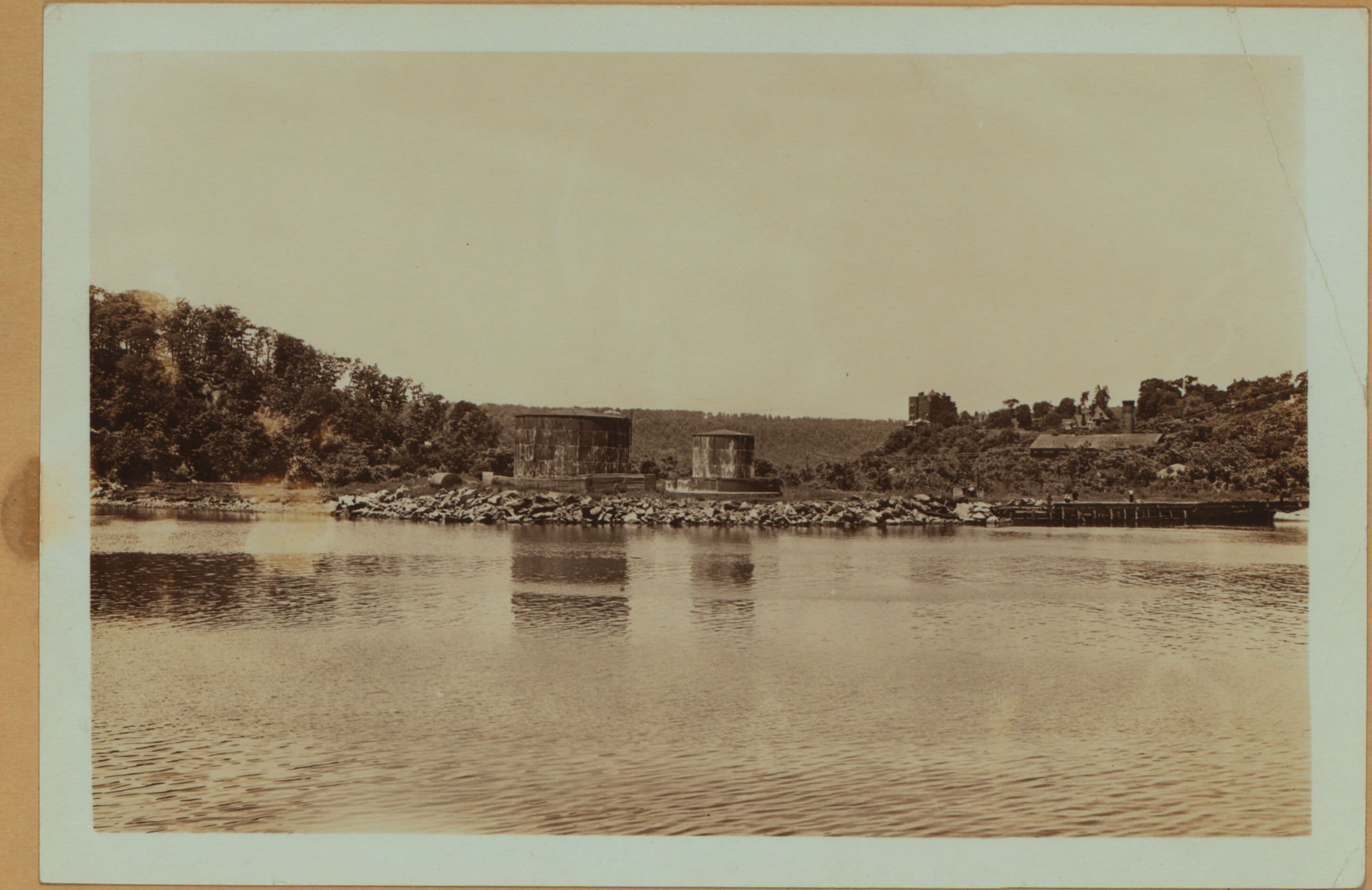 Harlem River - Bronx - Spuyten Duyvil Hill., 1935