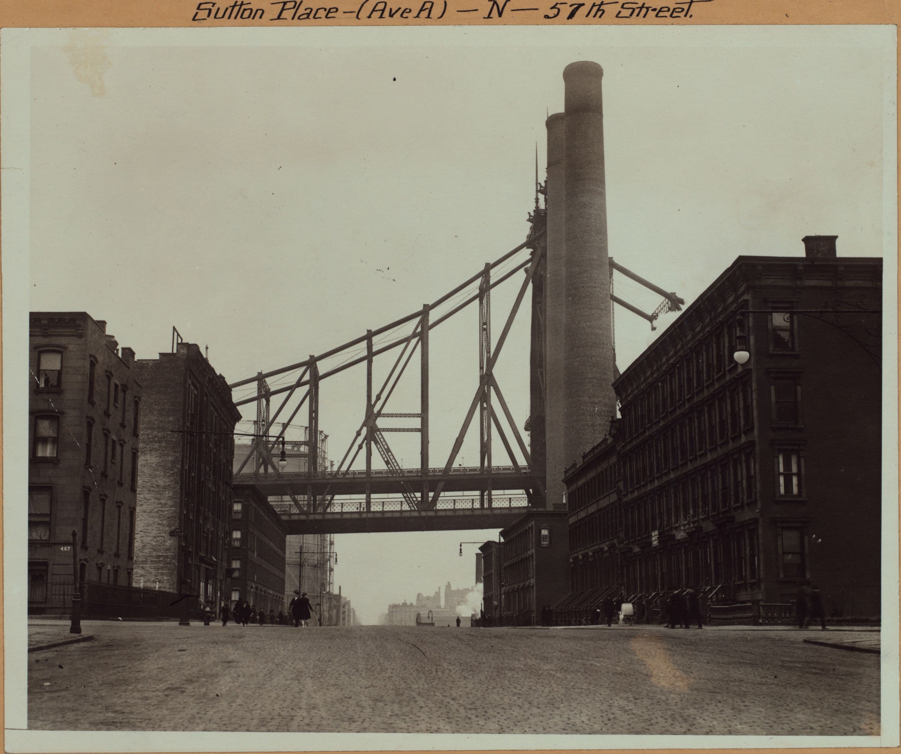 Manhattan: Sutton Place - 57th Street, 1932