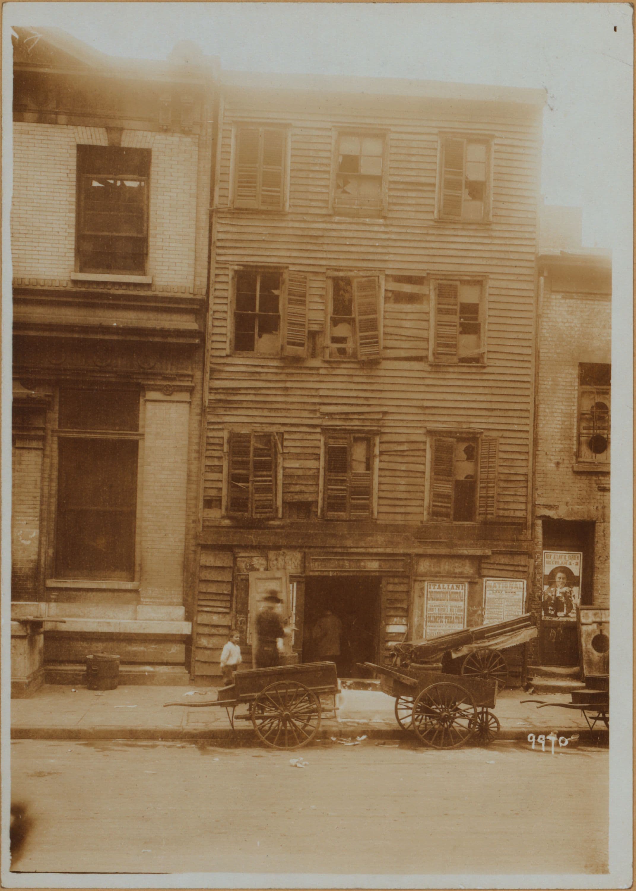 Manhattan: Elizabeth Street - Broome Street, 1920
