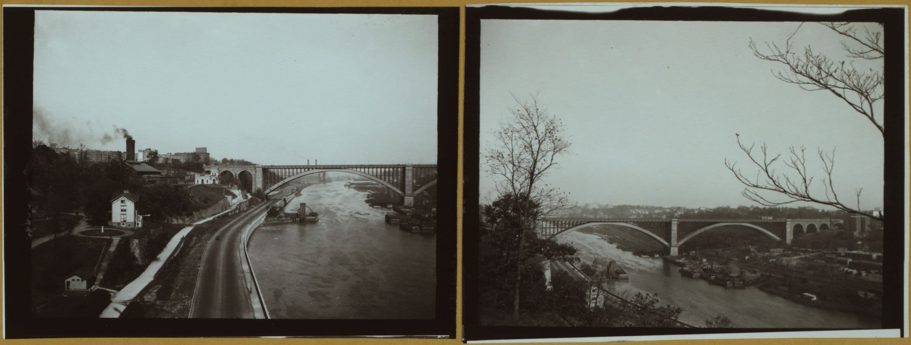 Bridges - Washington Bridge [spans the Harlem River from Manhattan to the Bronx.]