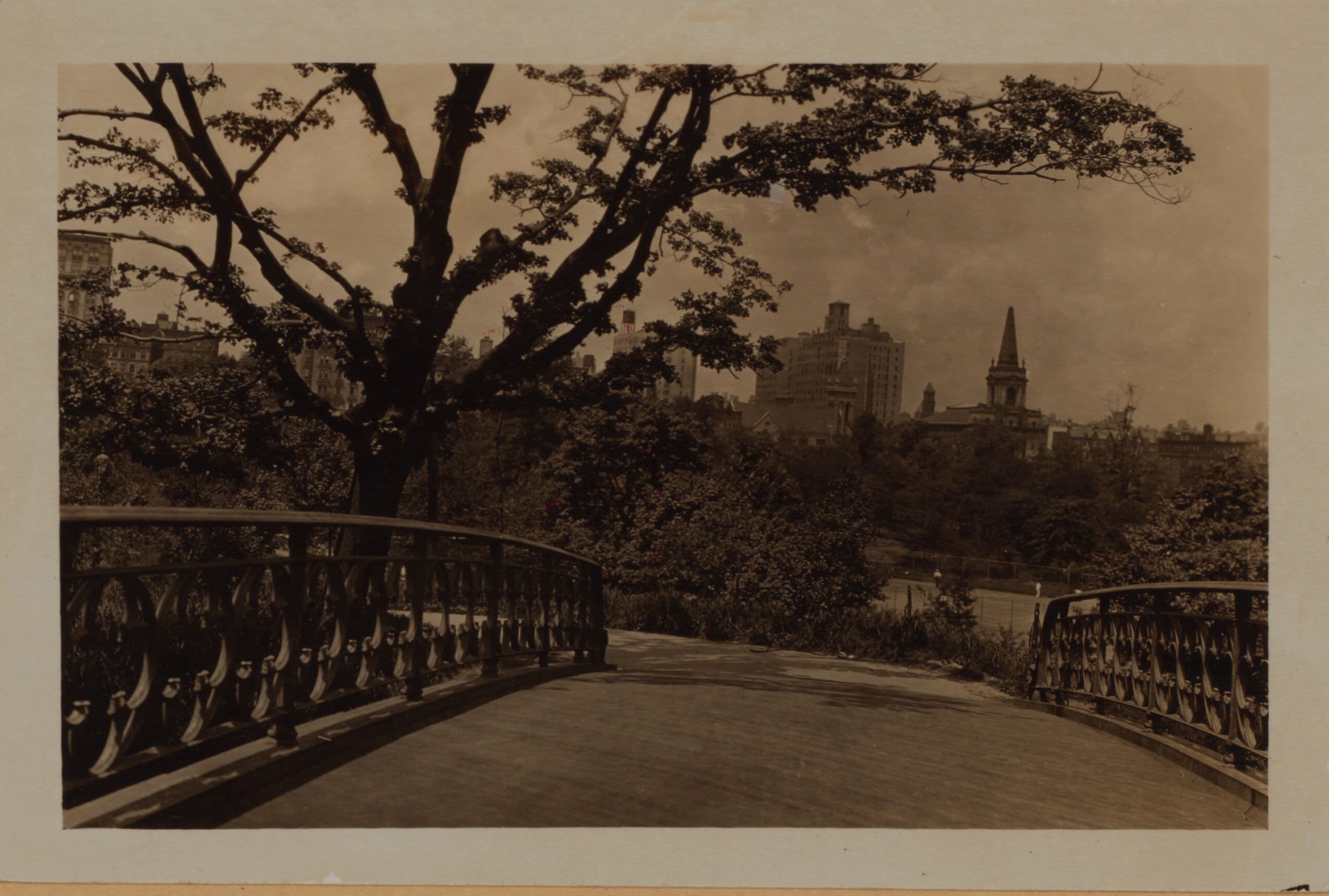 Manhattan: Central Park - Bridal path.