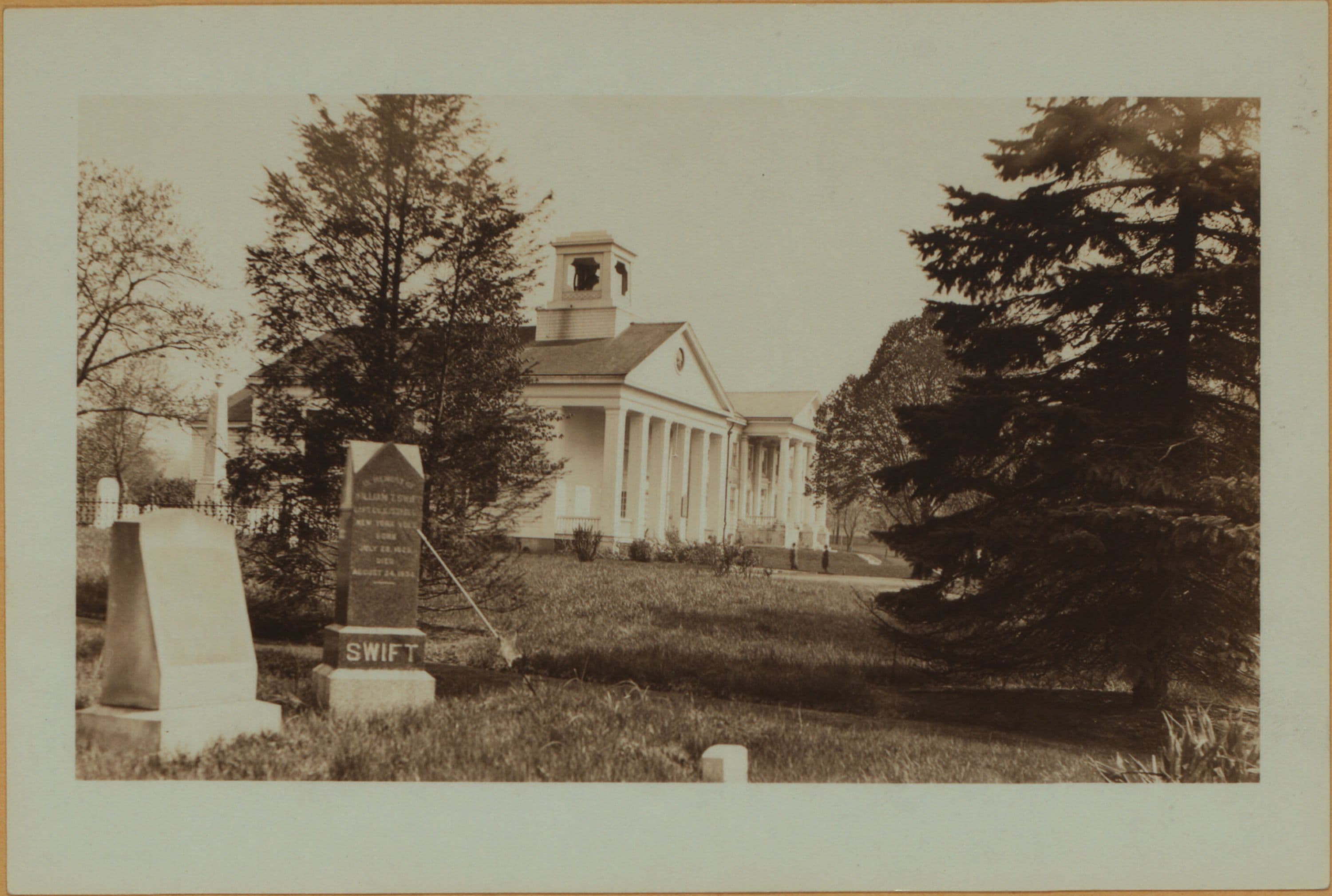 Cemeteries - Moravian Cemetery - Staten Island - [New Dorp Moravian Church.]