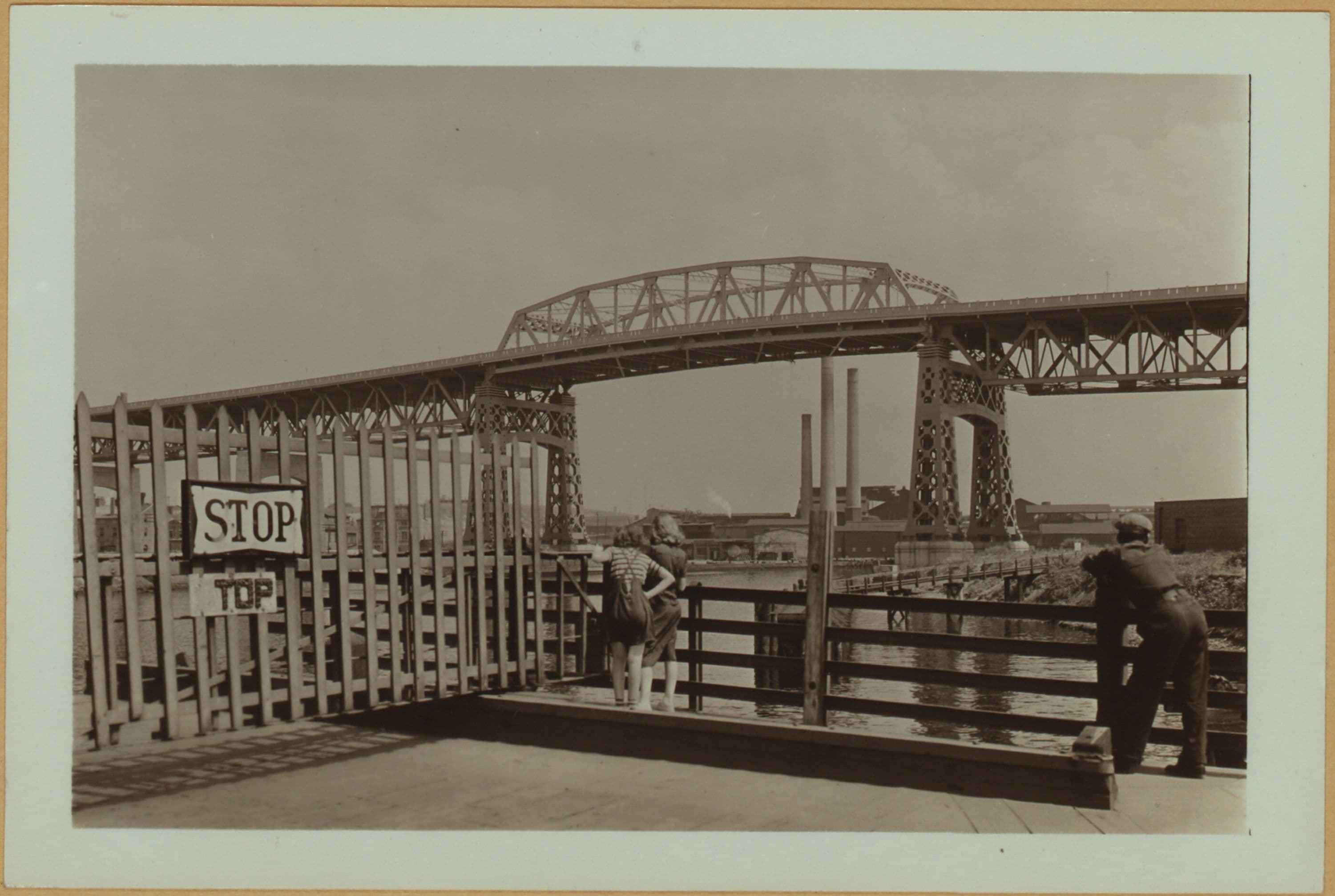 Bridges - Kosciusko Bridge over Newtown Creek in Brooklyn., 1939