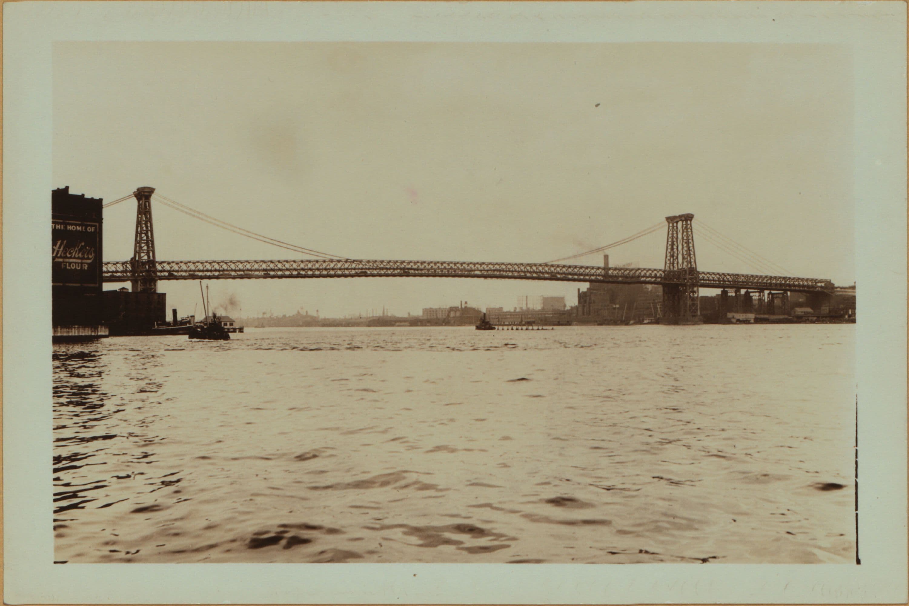 Bridges - Williamsburg Bridge - [East River - Manhattan end.]
