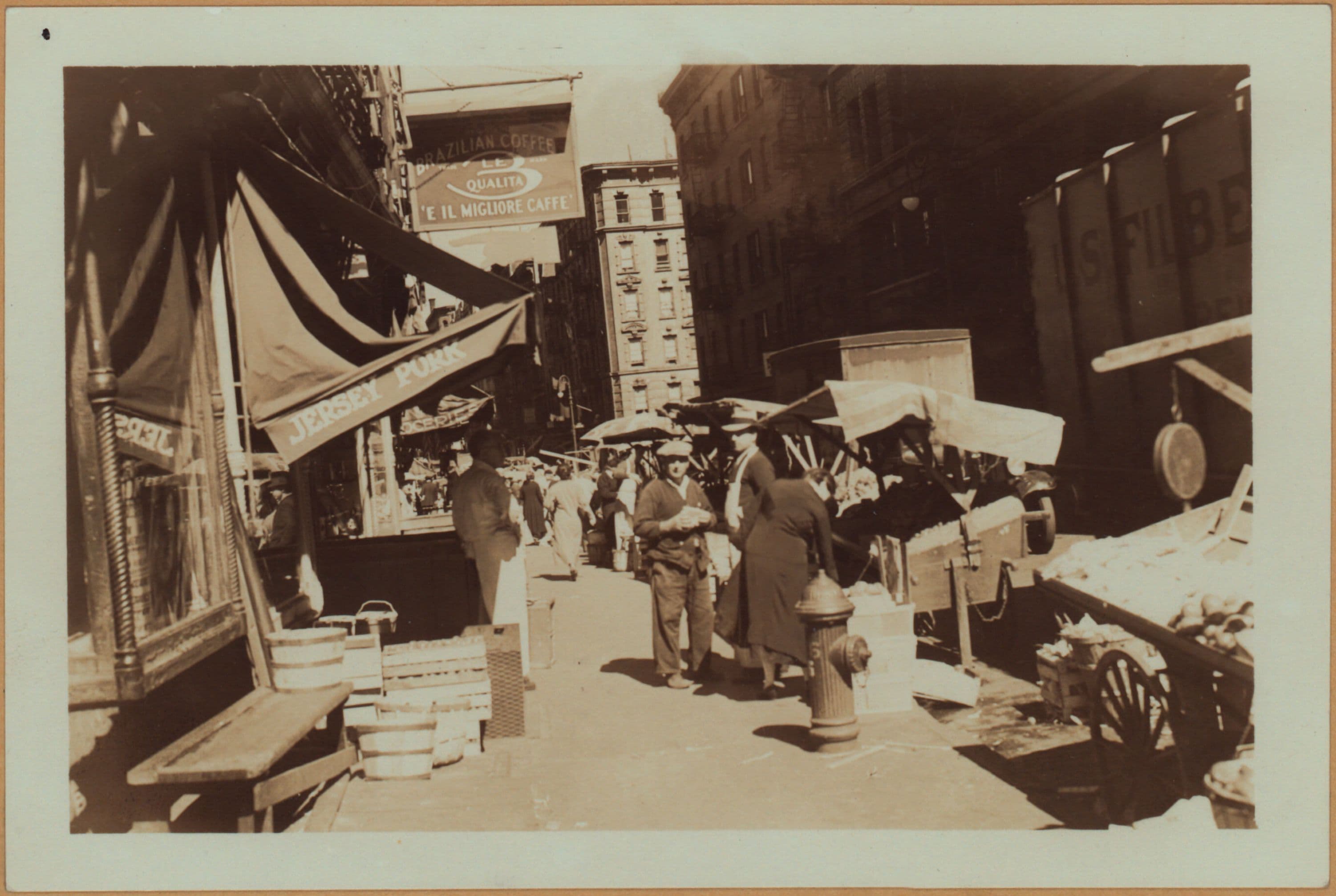 Manhattan: Mott Street - Hester Street, 1929–1936