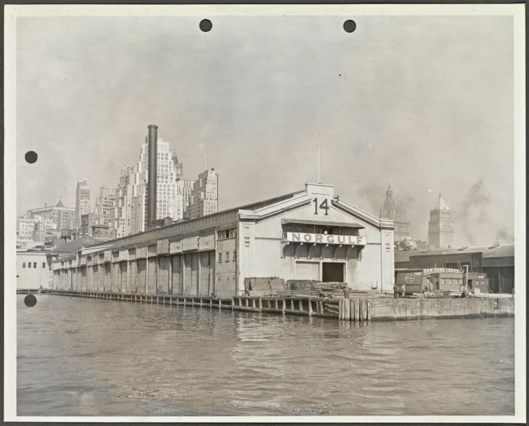Norgulf at Pier 14, East River]