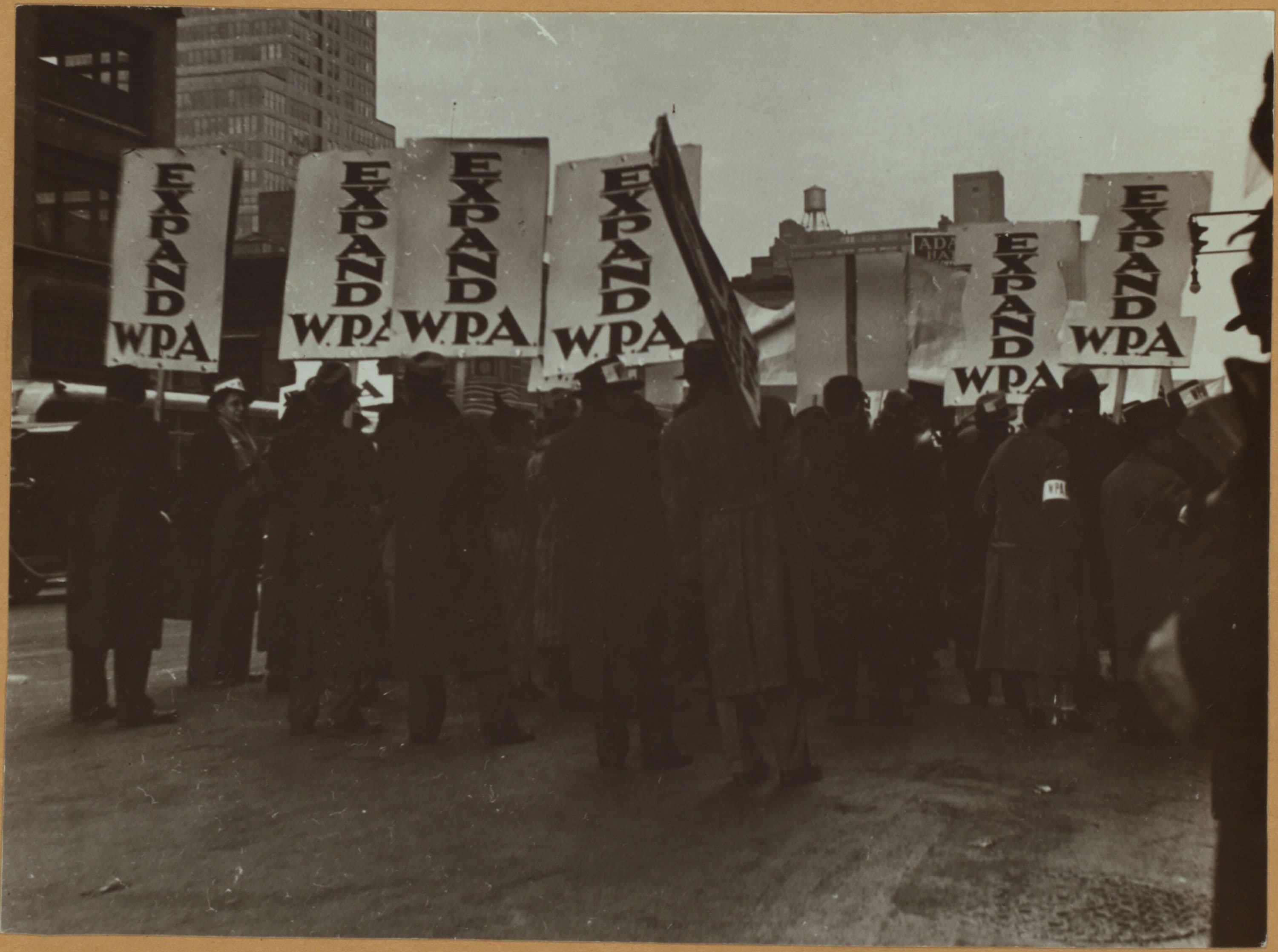 Celebrations - Parades - Municipal events - W.P.A. [Works Progress Administration] Parade.