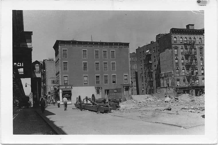 3rd Avenue at 99th Street and , East side to , Manhattan, 1941-08-13