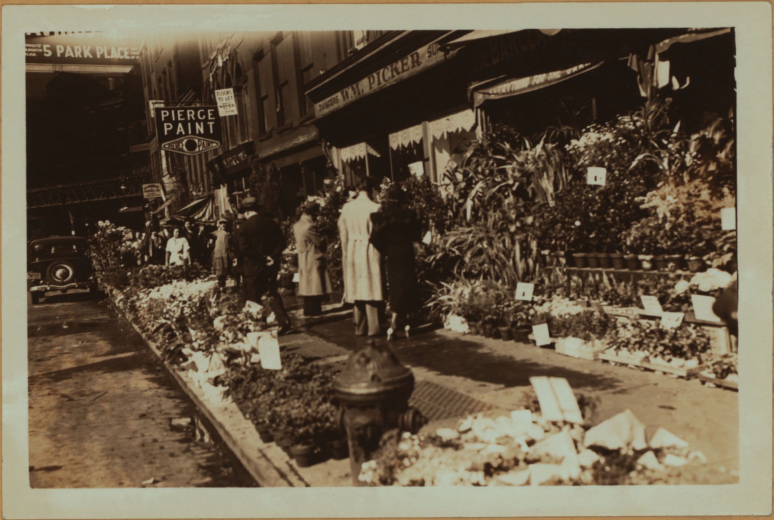 Occupations - Peddlers - Flowers.