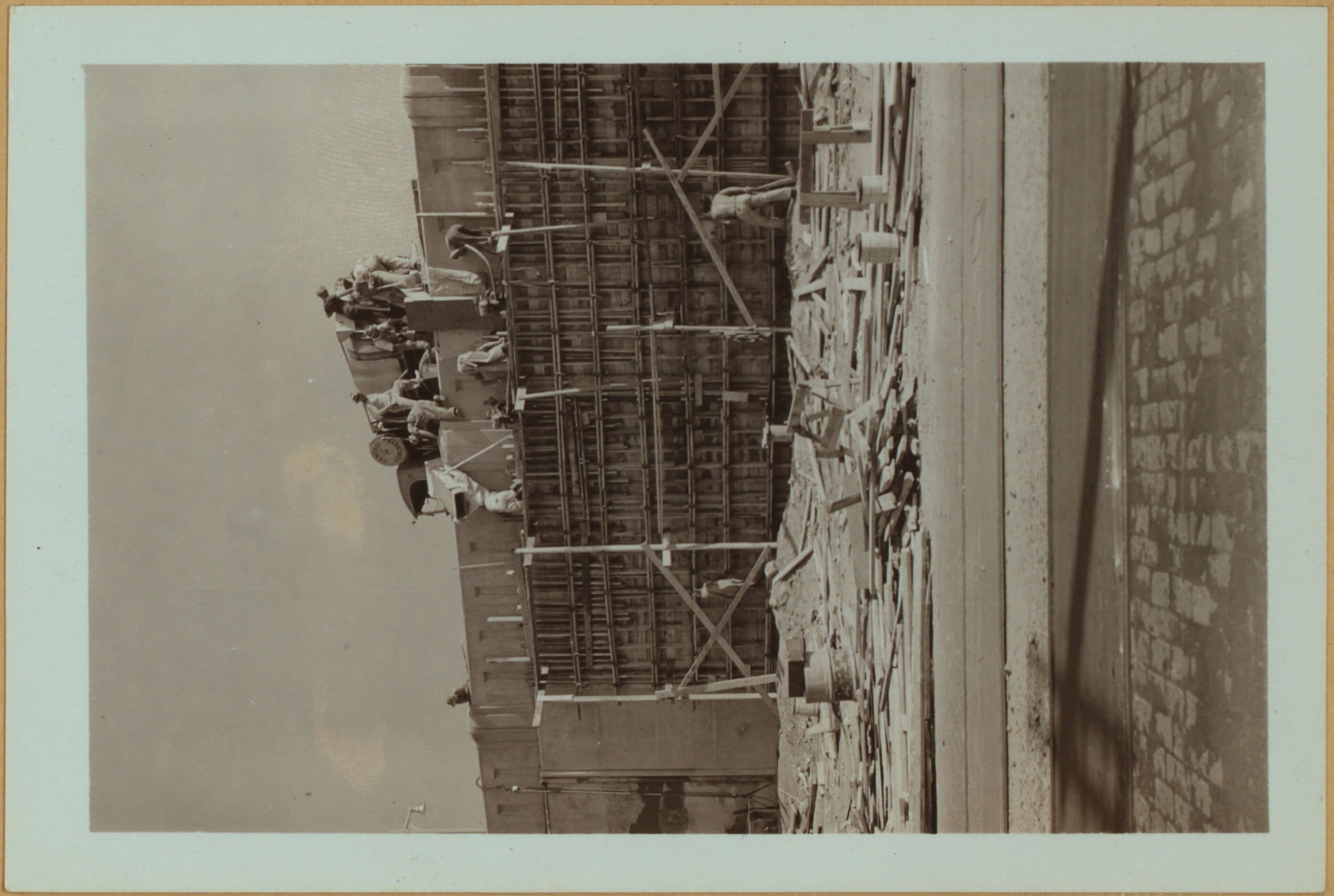 Bridges - Kosciusko Bridge over Newtown Creek, Brooklyn, New York - [Construction.]