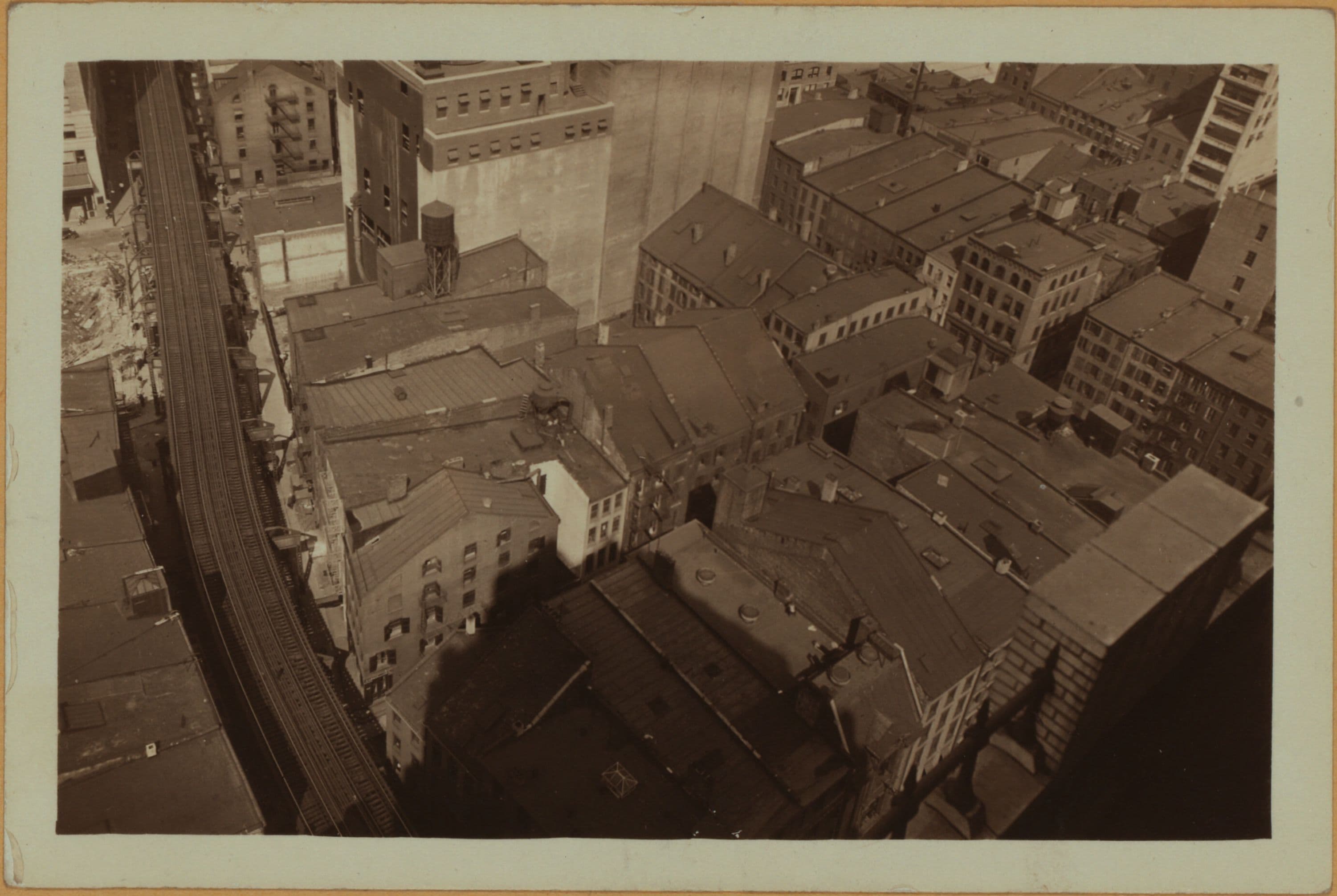 General view - Cedar Street - Northeast.