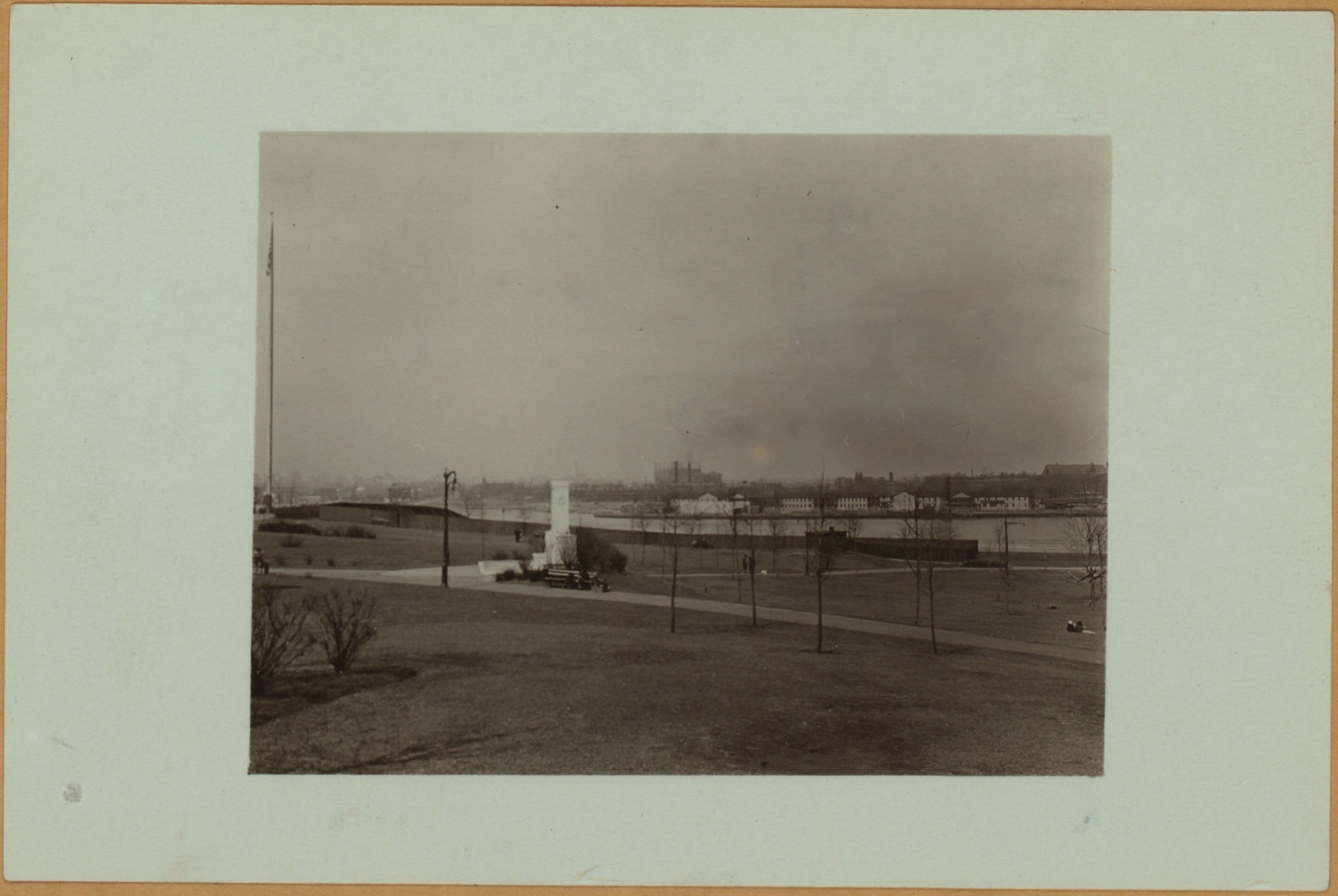 Bridges - Triborough Bridge - [View of the bridge from the World War Monument in Queens.], 1931