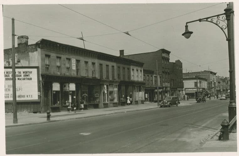 Fulton Street #1735, looking east