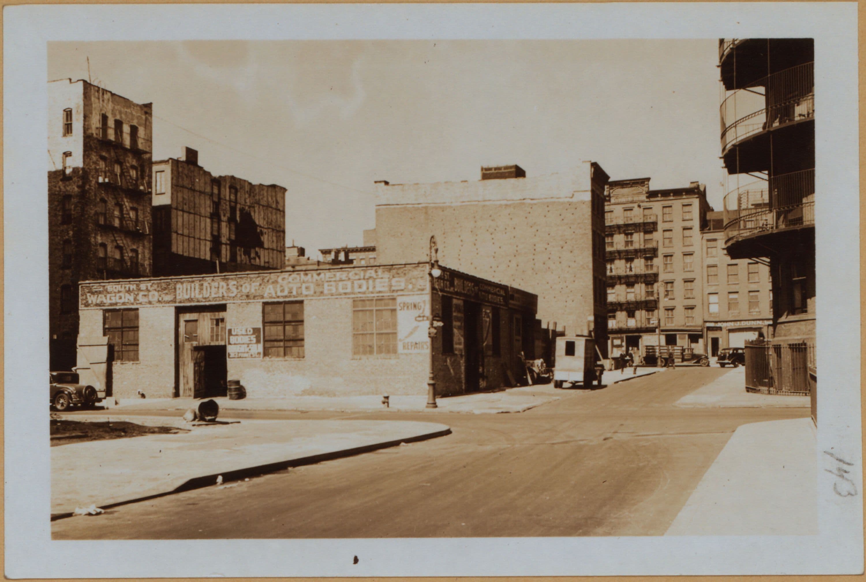 Manhattan: Gouverneur Slip - Front Street, 1937–1939