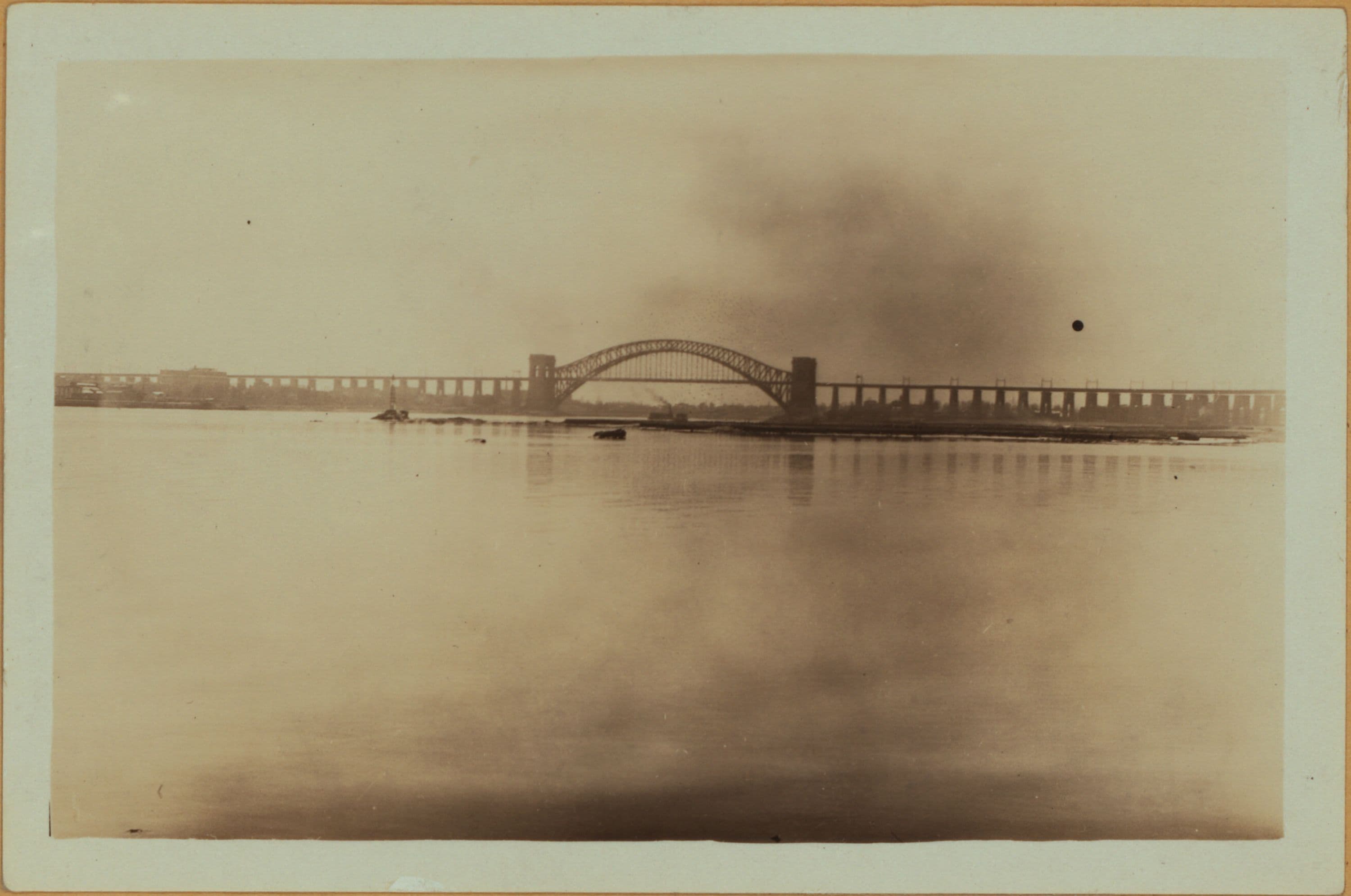 Bridges - Hell Gate Bridge - [East River.]