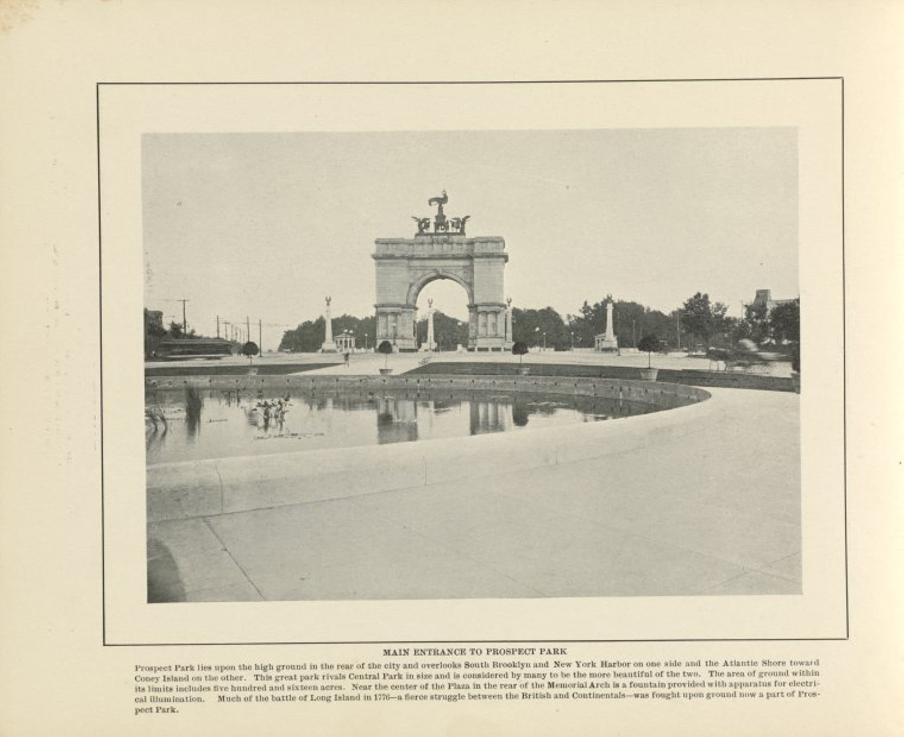 Main Enterance to Prospect Park