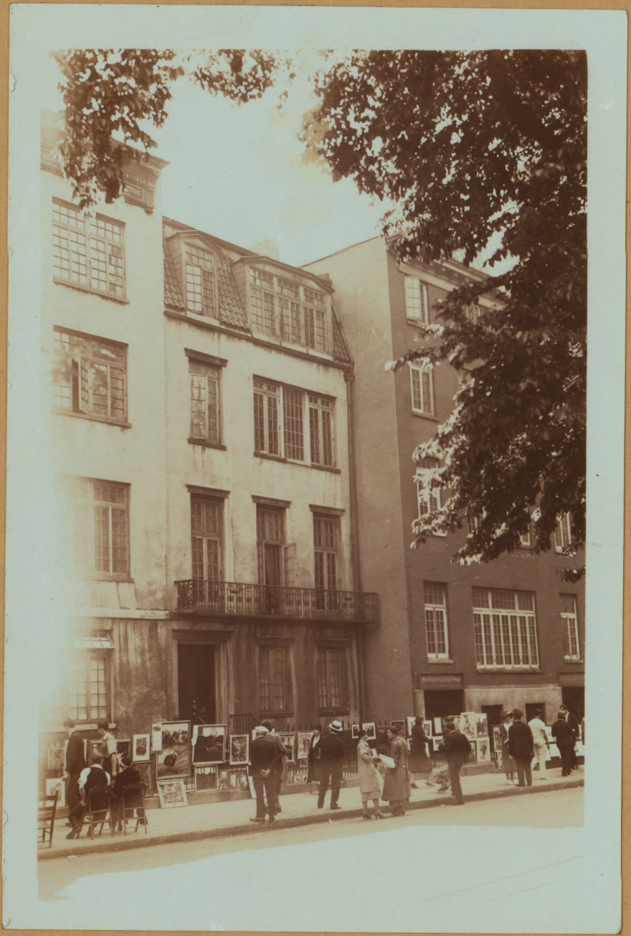 Artists and poets - Greenwich Village.
