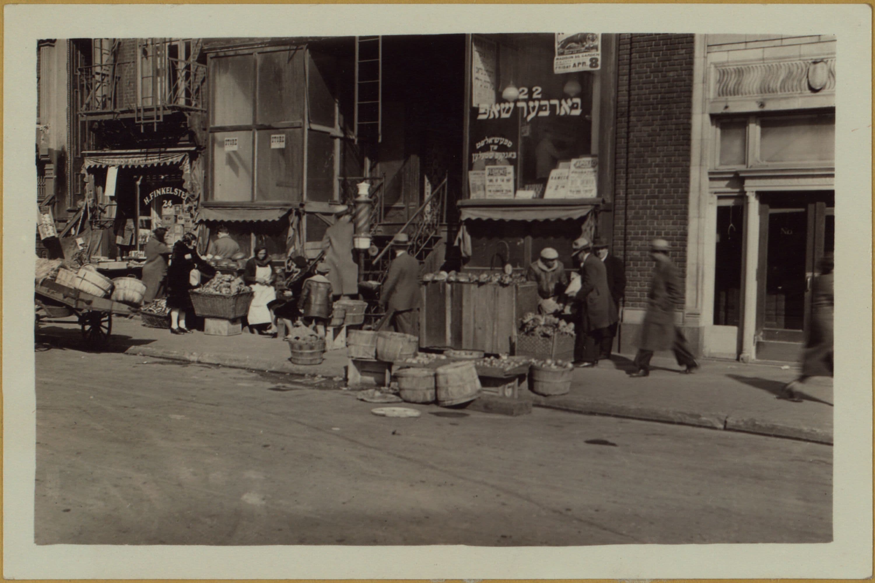 Manhattan: Norfolk Street - Hester Street, 1932