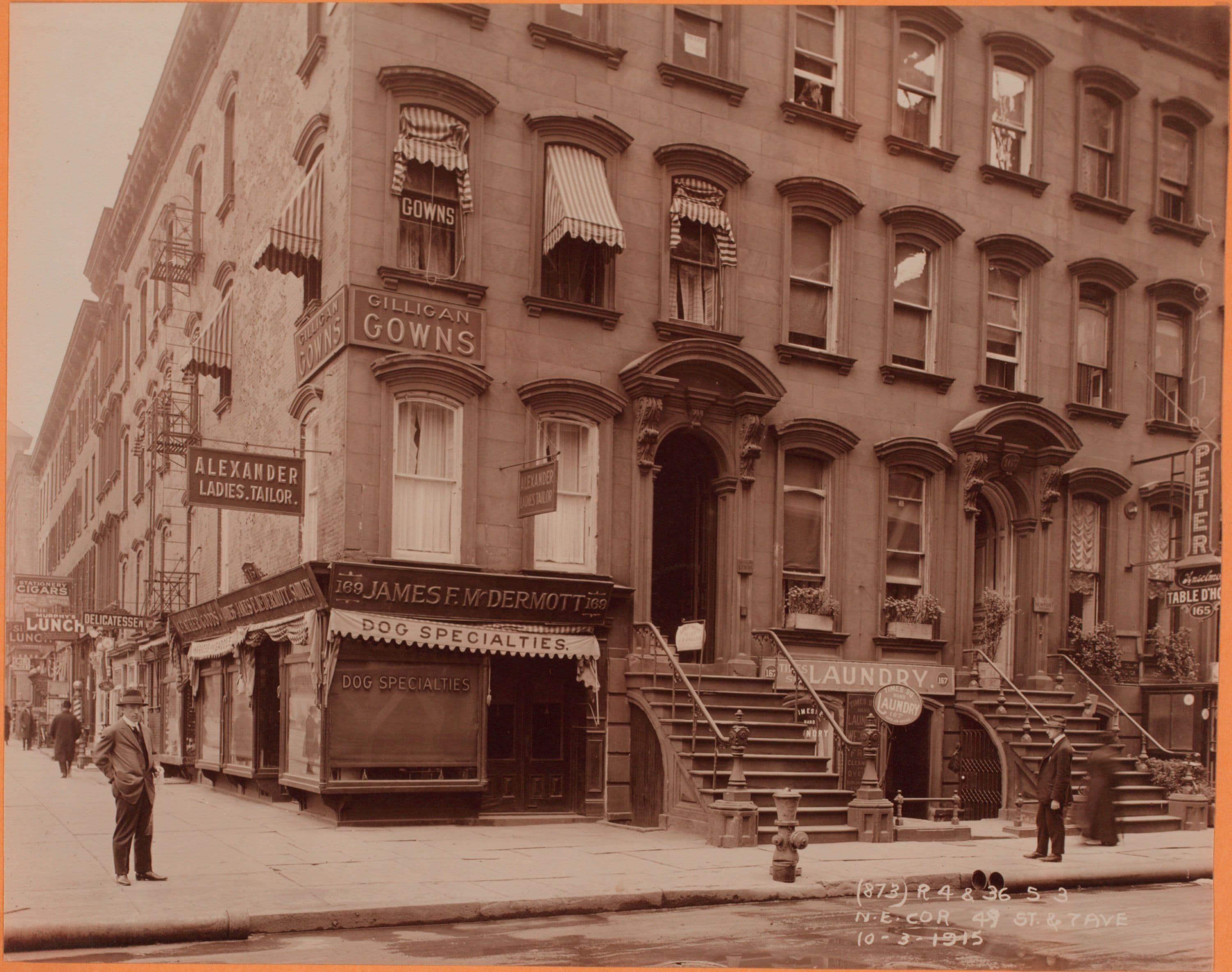 Manhattan: 49th Street (West) - 7th Avenue, 1915