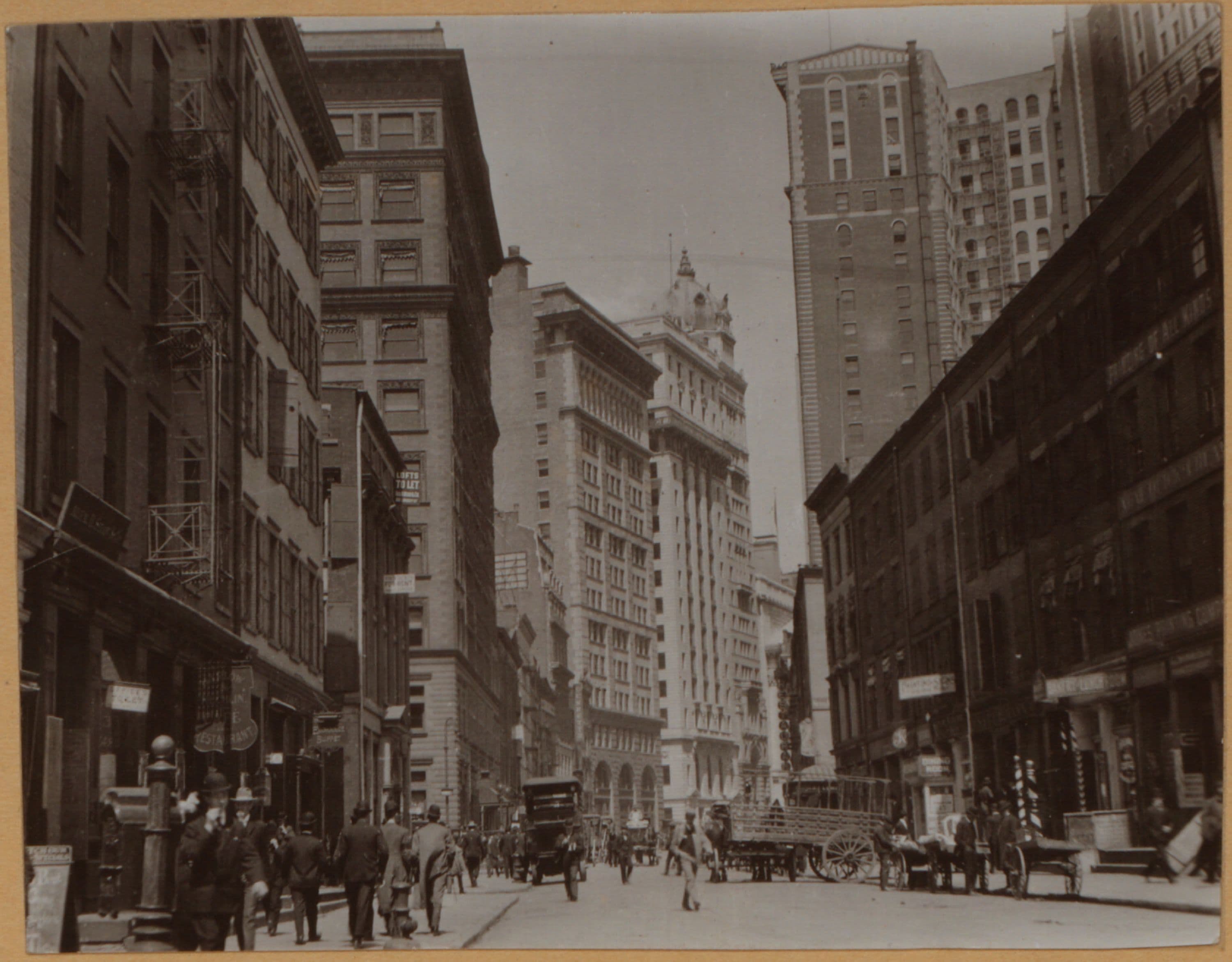 Manhattan: Broad Street - William Street (South), 1906