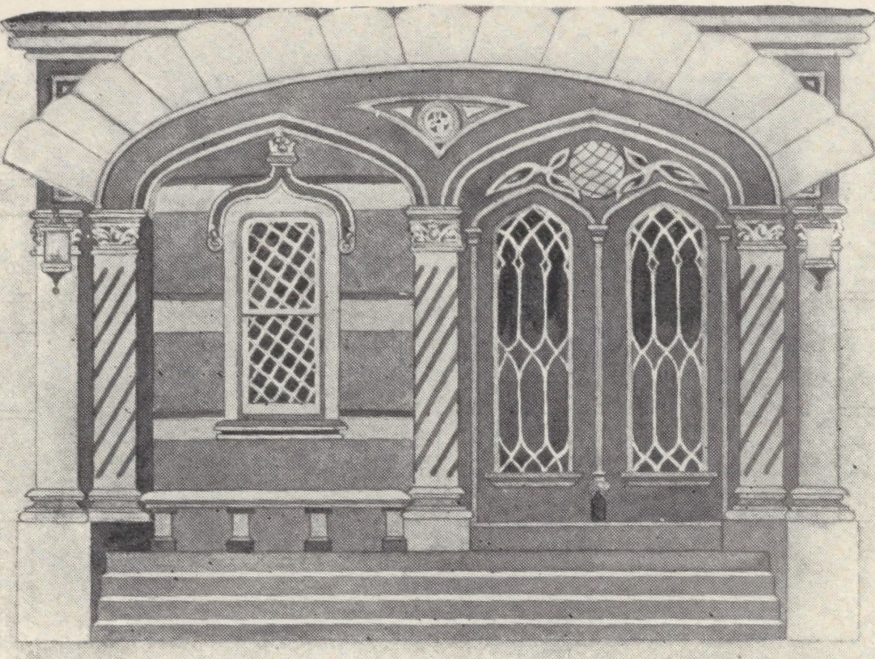 Temple Hall, Lenox Avenue and 121st Street; Plan of first floor; Plan of upper floors.